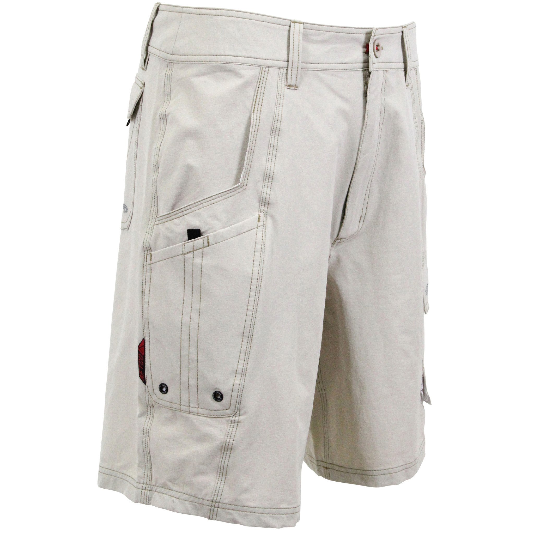 AFTCO Stealth Fishing Shorts for Men - Quick Dry, UPF 50+ Sun Protection, Lightweight & Durable - Perfect for Saltwater Fishing, Boating, and Outdoor Adventures