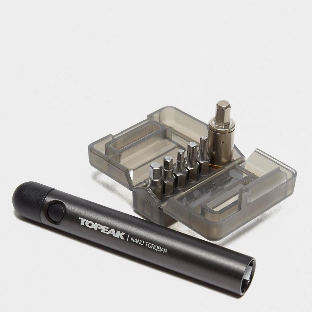 Topeak Nano TorqBar 5 - Compact 5Nm Torque Wrench with 5 Tool Bits (Hex & Torx) | Precision Bike Maintenance Tool for Cycling, MTB & Road Bikes | Ideal for Home Mechanics & Professional Bike Shops