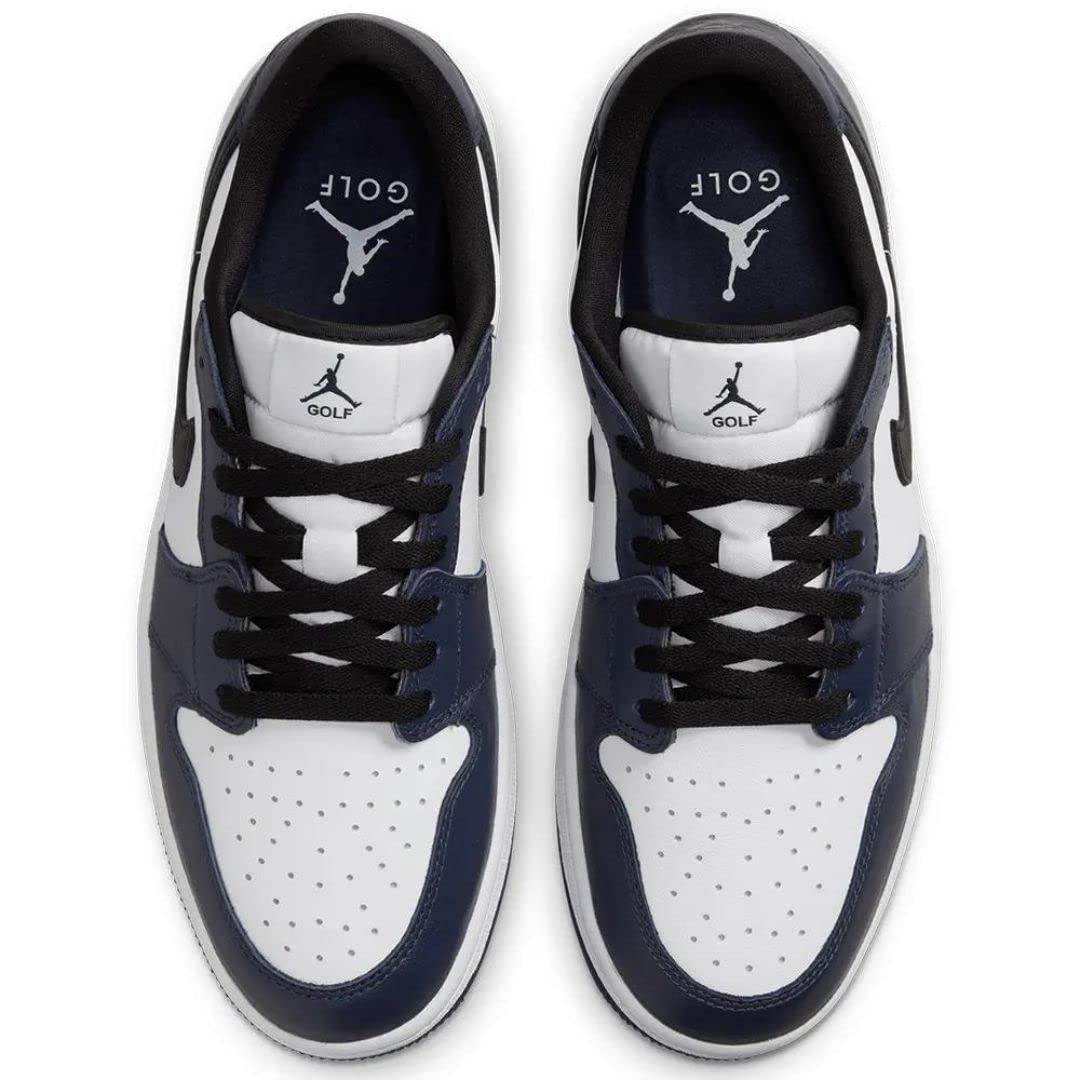 AIR Jordan 1 Low G Golf Shoes for Men - White/Black DD9315-110 | Comfortable Spiked Golf Sneakers for Course & Casual Wear