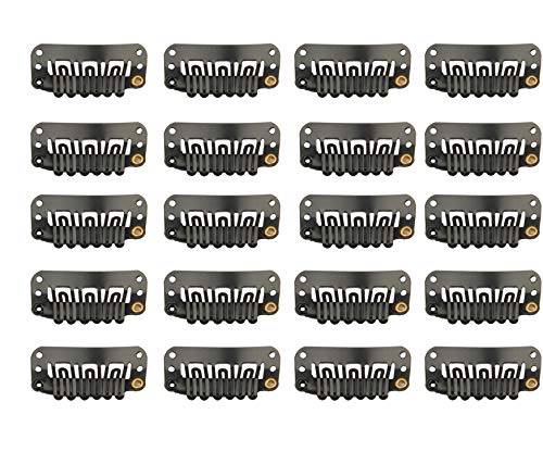 Black U-Shape 20pcs