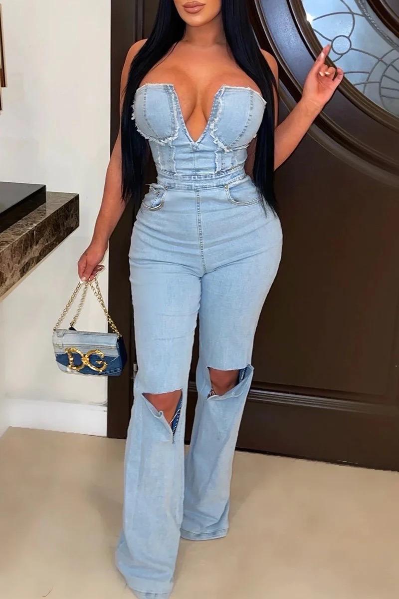 Stylish Stephany Jumpsuit for Women | Trendy One-Piece Romper | Perfect for Casual Outings, Parties & Summer Vacations