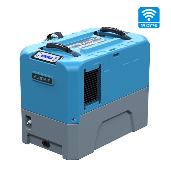 AlorAir Storm LGR Extreme Commercial Dehumidifier 85 PPD with WiFi App Control - Heavy Duty Water Removal for Basement, Crawl Space & Flood Restoration