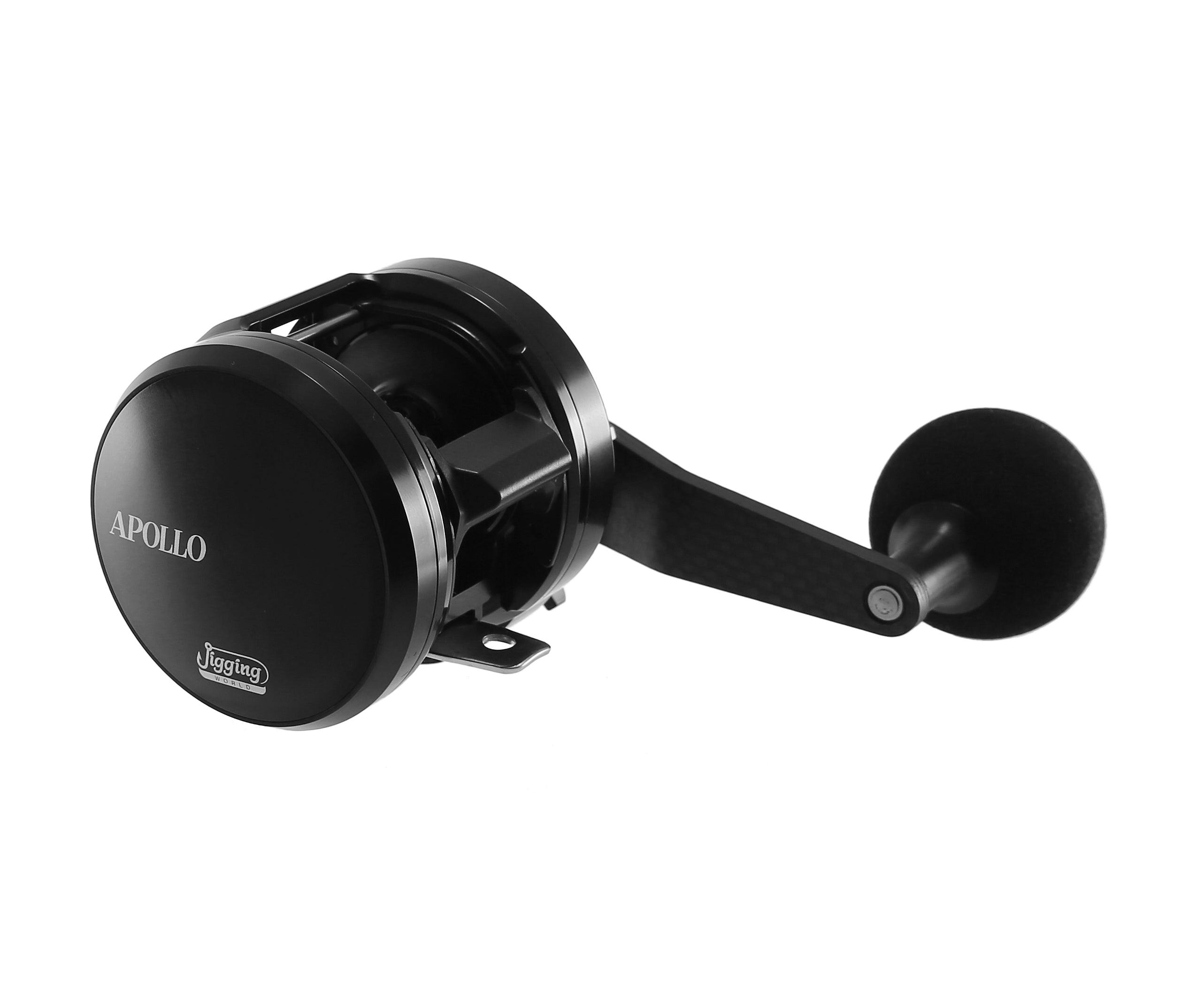 Jigging World Apollo Star Drag Fishing Reels - Saltwater & Freshwater Fishing Gear for Offshore & Inshore Angling - Perfect for Deep Sea, Pier, and Boat Fishing Adventures