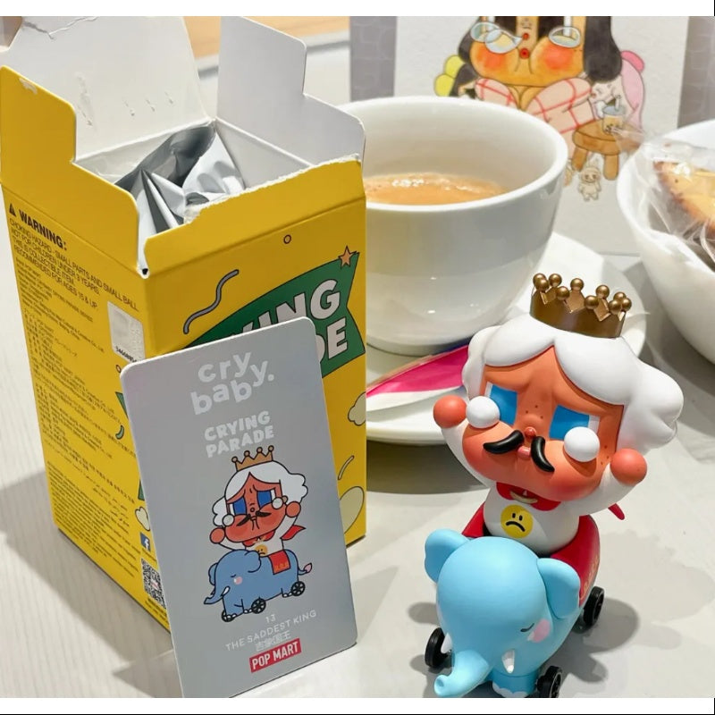 **Crybaby Crying Parade Series Secret THE SADDEST KING (1/144 Scale) – Limited Edition Anime Figure for Collectors, Display & Cosplay Scenes**