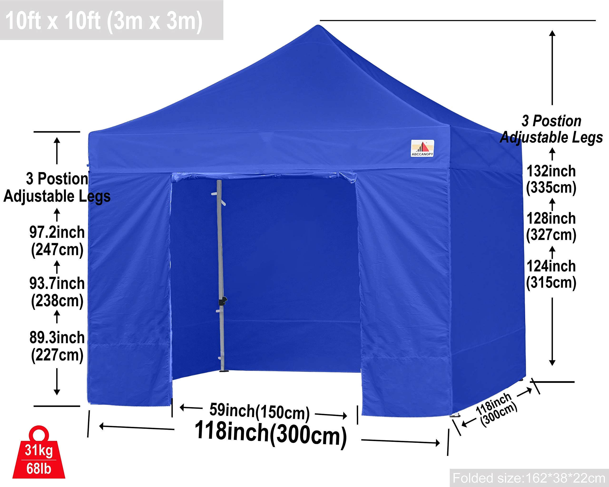 Heavy Duty Sand Bags & Commercial Canopy Tent - Waterproof, Windproof Outdoor Event Shelter - Perfect for Parties, Construction Sites & Emergency Flood Protection