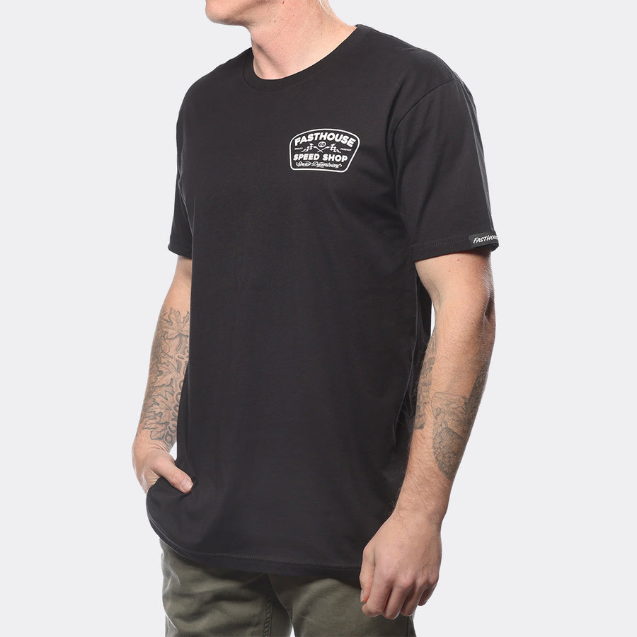 Women's Stylish Wedged SS Tee - Soft Cotton Short Sleeve T-Shirt in Black | Perfect for Casual Outfits, Summer Wear & Everyday Comfort