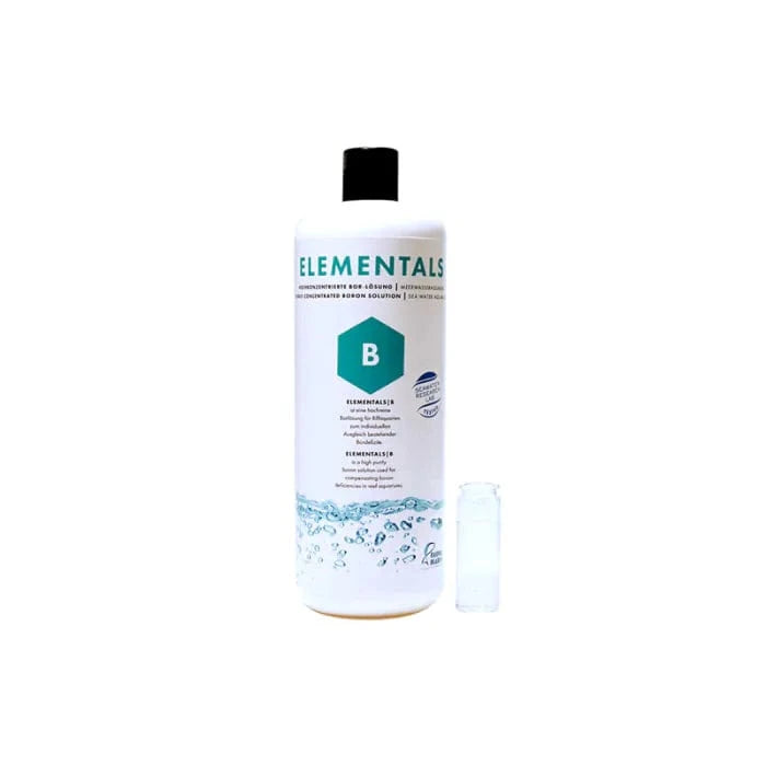 Fauna Marin ELEMENTALS B Boron Supplement for Coral Reef Aquariums - Essential Trace Element for Coral Growth & Coloration in Saltwater Tanks
