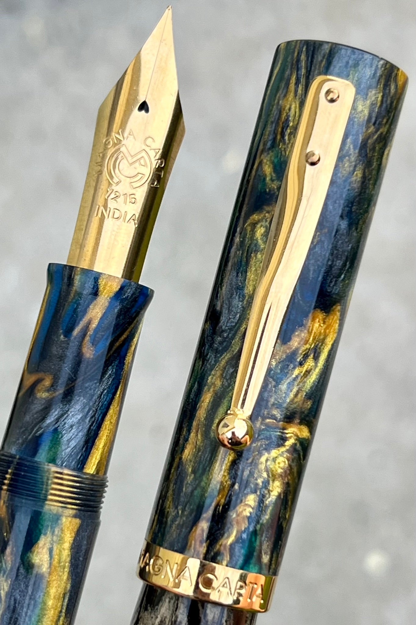 Magna Carta Mag 1000 Oversized Fountain Pen - Premium Calligraphy Pen for Writing & Collecting - Perfect for Gifts, Office Use & Luxury Pen Enthusiasts