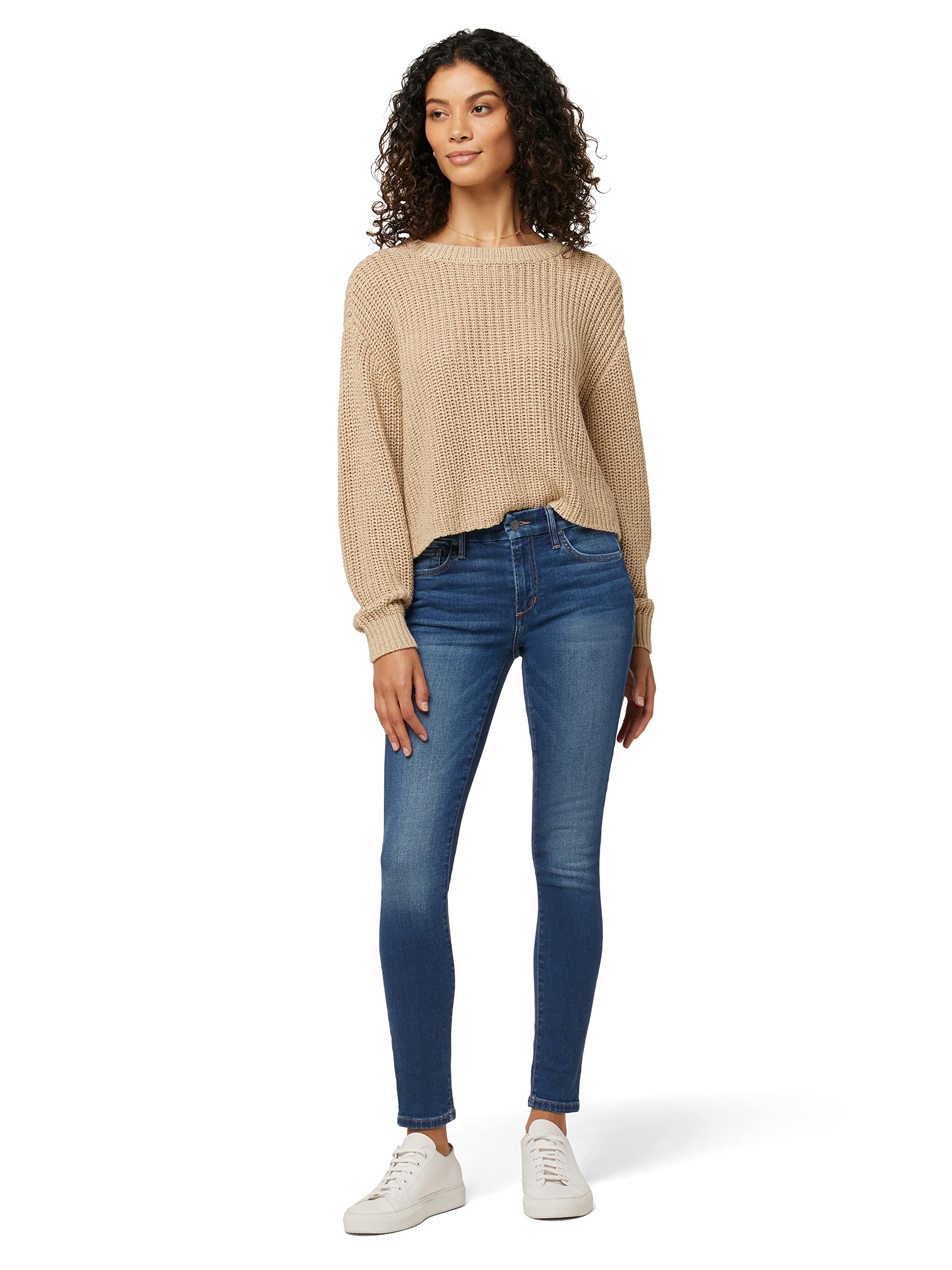 Joe's Jeans Women's Icon Midrise Skinny Ankle Jean - Slim Fit Stretch Denim Pants for Casual Wear & Everyday Outfits