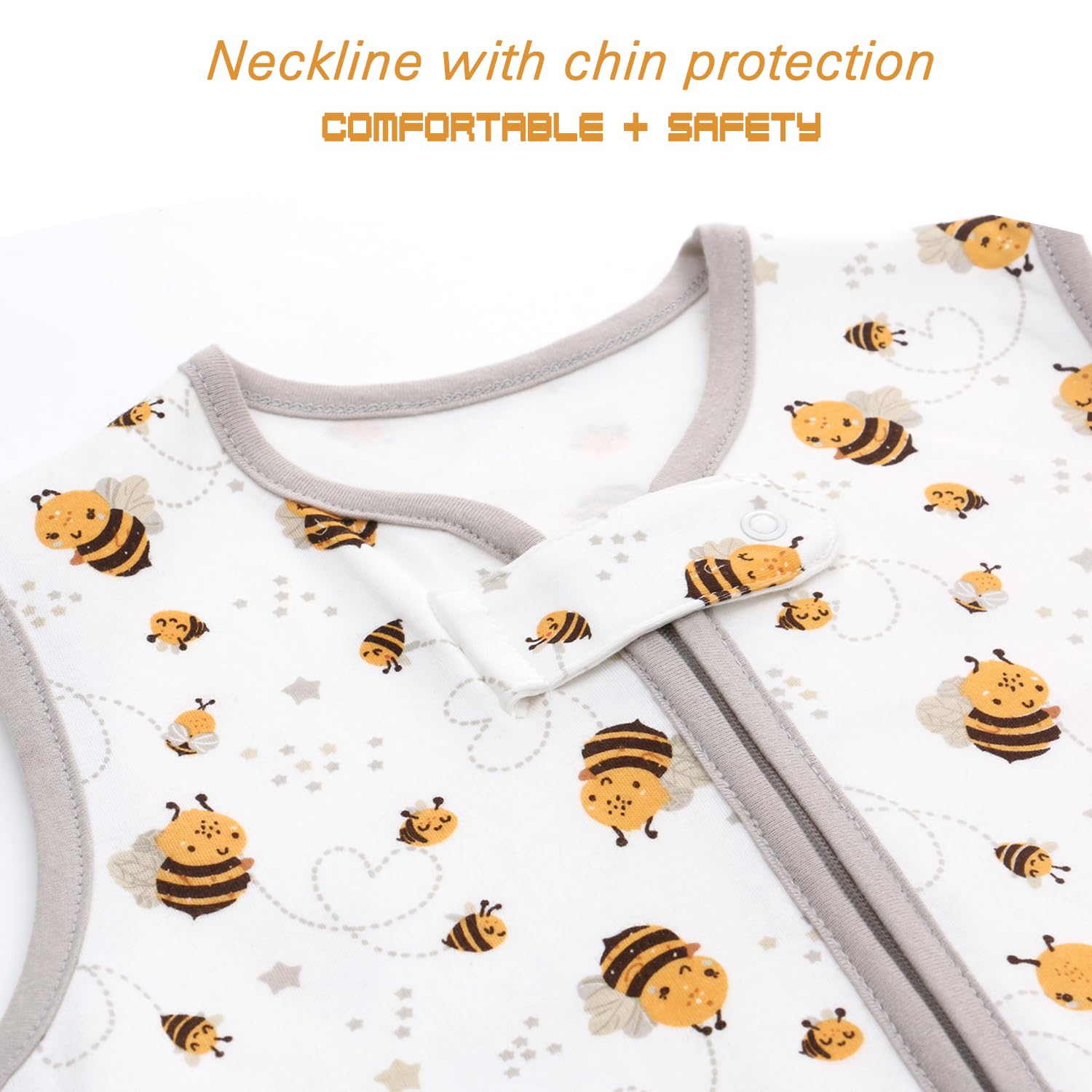 Miracle Baby Sleeping Sack TOG 0.5 Cotton Wearable Blanket for Safe Sleep