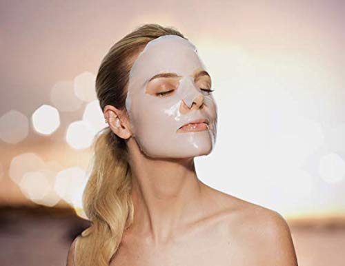 Premium Korean Bio-Cellulose Firming Facial Sheet Mask Set (12 pcs) - Collagen Infused for Smoothing, Elasticity & Wrinkle Reduction | Ideal for Night Skincare Routine, Spa Days & Anti-Aging Treatment