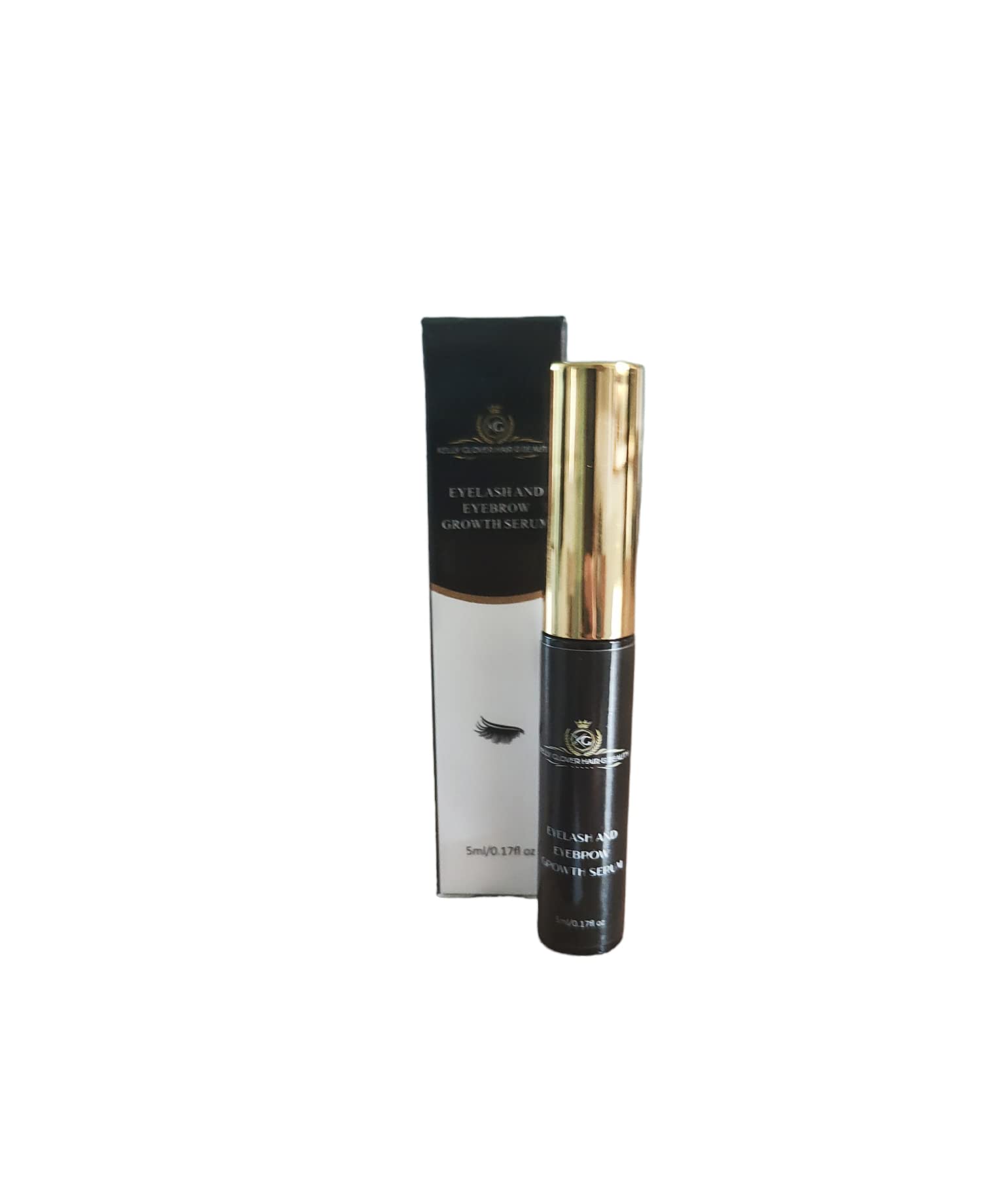 Organic Eyelash Growth Serum for Longer, Fuller, Thicker Lashes - Rapid Lash & Brow Enhancer with Natural Ingredients | Kelly Glover Hair and Beauty | Perfect for Daily Use, Special Occasions & Sensitive Eyes