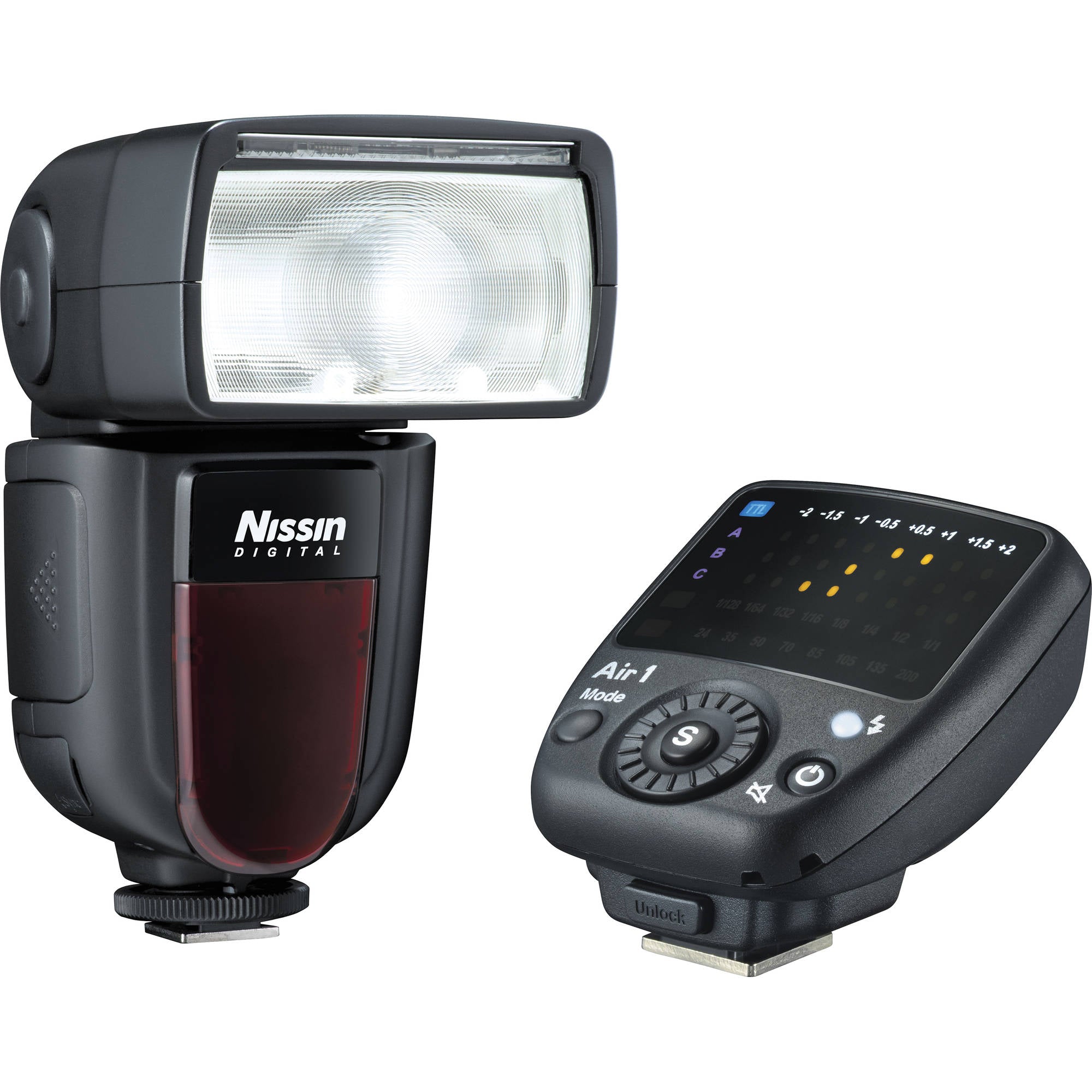 Nissin Di700A Flash Speedlite with Air 1 Commander for Canon DSLR Cameras - Perfect for Portrait, Wedding, and Event Photography