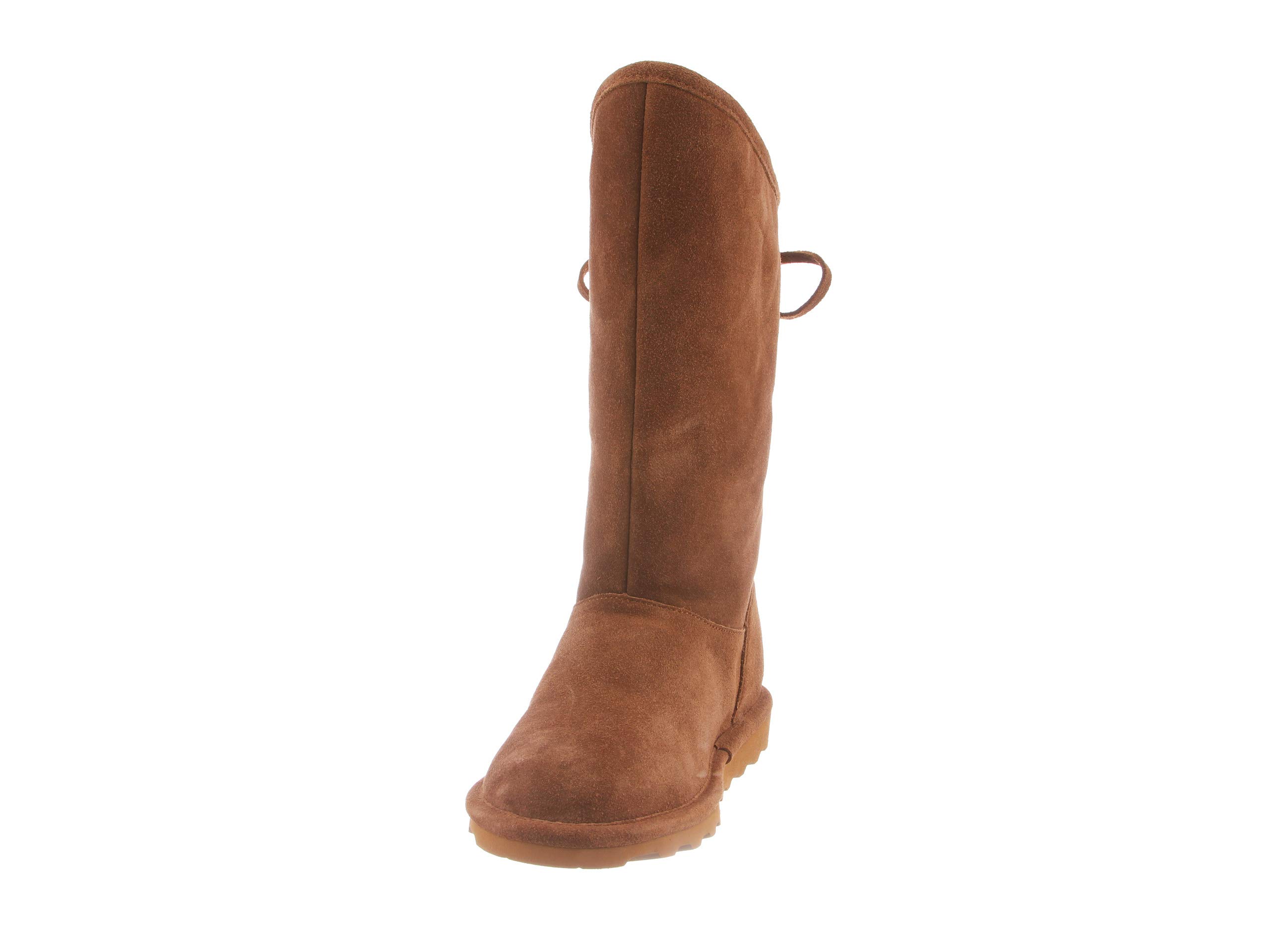 BEARPAW Women's Phylly Slip-On Winter Boots - Classic Suede Ankle Boots in Multiple Colors | Warm & Comfortable Snow Boots for Casual Outings, Winter Walks & Outdoor Activities