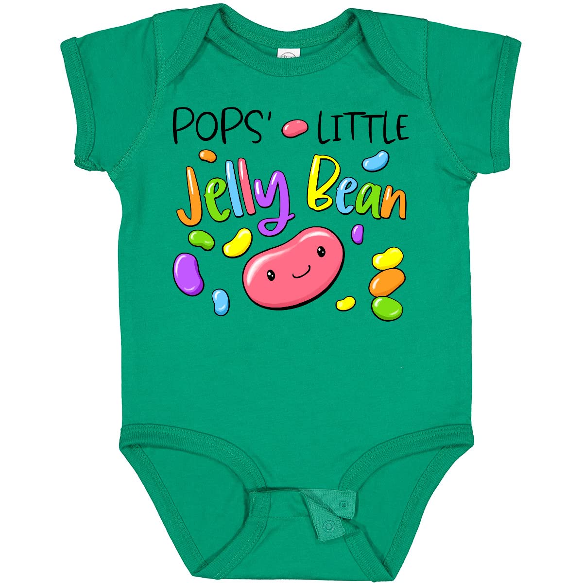 Inktastic Pops' Little Jellybean Cute Easter Candy Baby Bodysuit - Adorable Infant Onesie for Easter Photos, Baby Showers & Holiday Celebrations