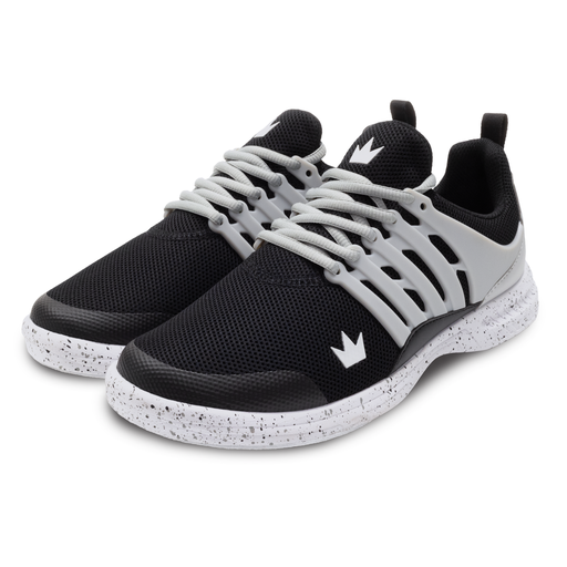 Brunswick Avalanche Black/Grey Bowling Shoes for Men & Women - Lightweight & Comfortable for League Play & Casual Bowling