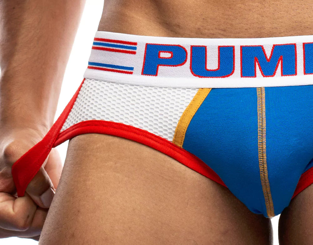 High-Performance PUMP! Velocity Mesh Jockstrap for Men – Breathable, Supportive & Comfortable Athletic Underwear – Ideal for Running, Gym Workouts & Sports Activities