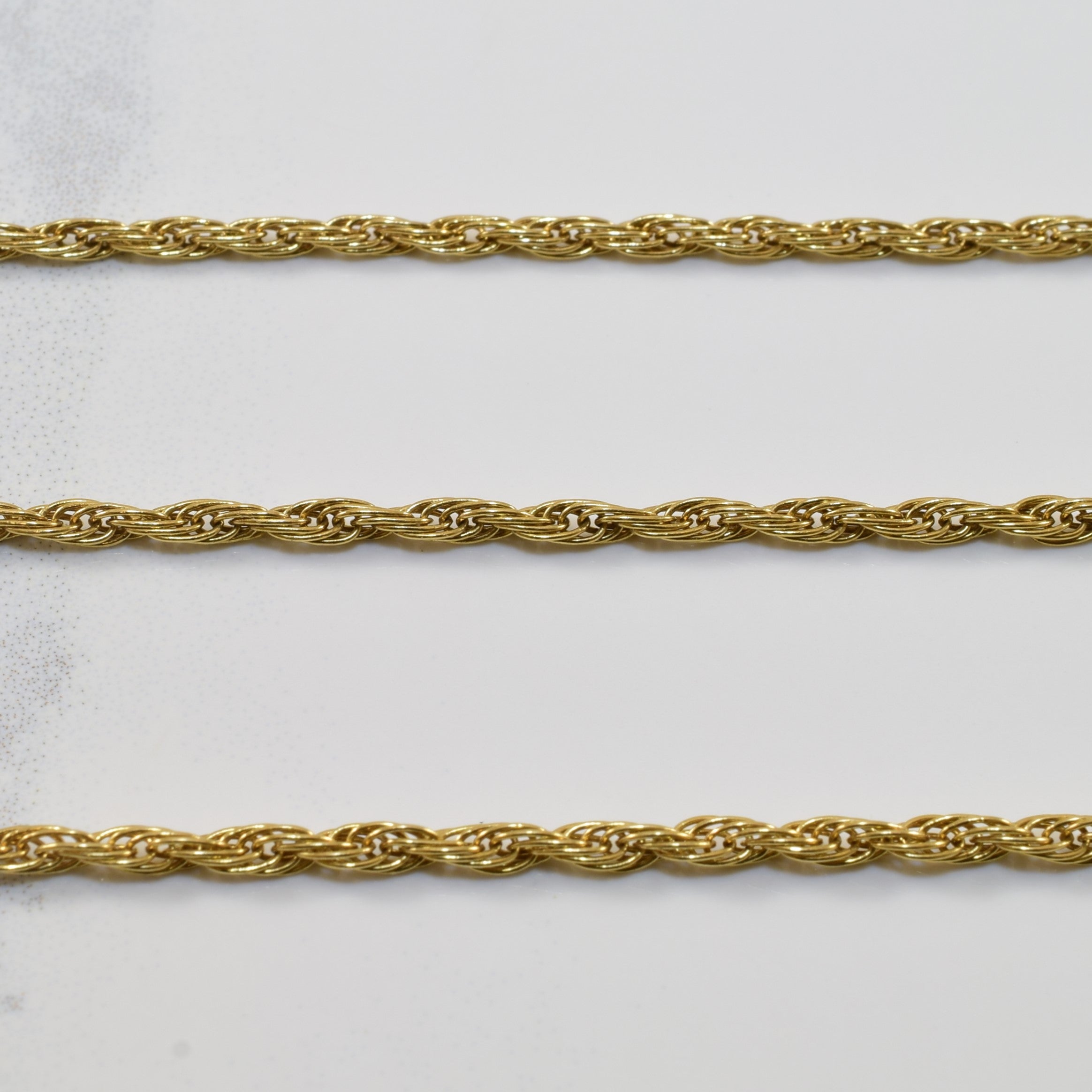 10K Yellow Gold Prince Of Wales Chain Necklace - 32 Inch Men's Classic Link Chain for Gifts & Everyday Wear