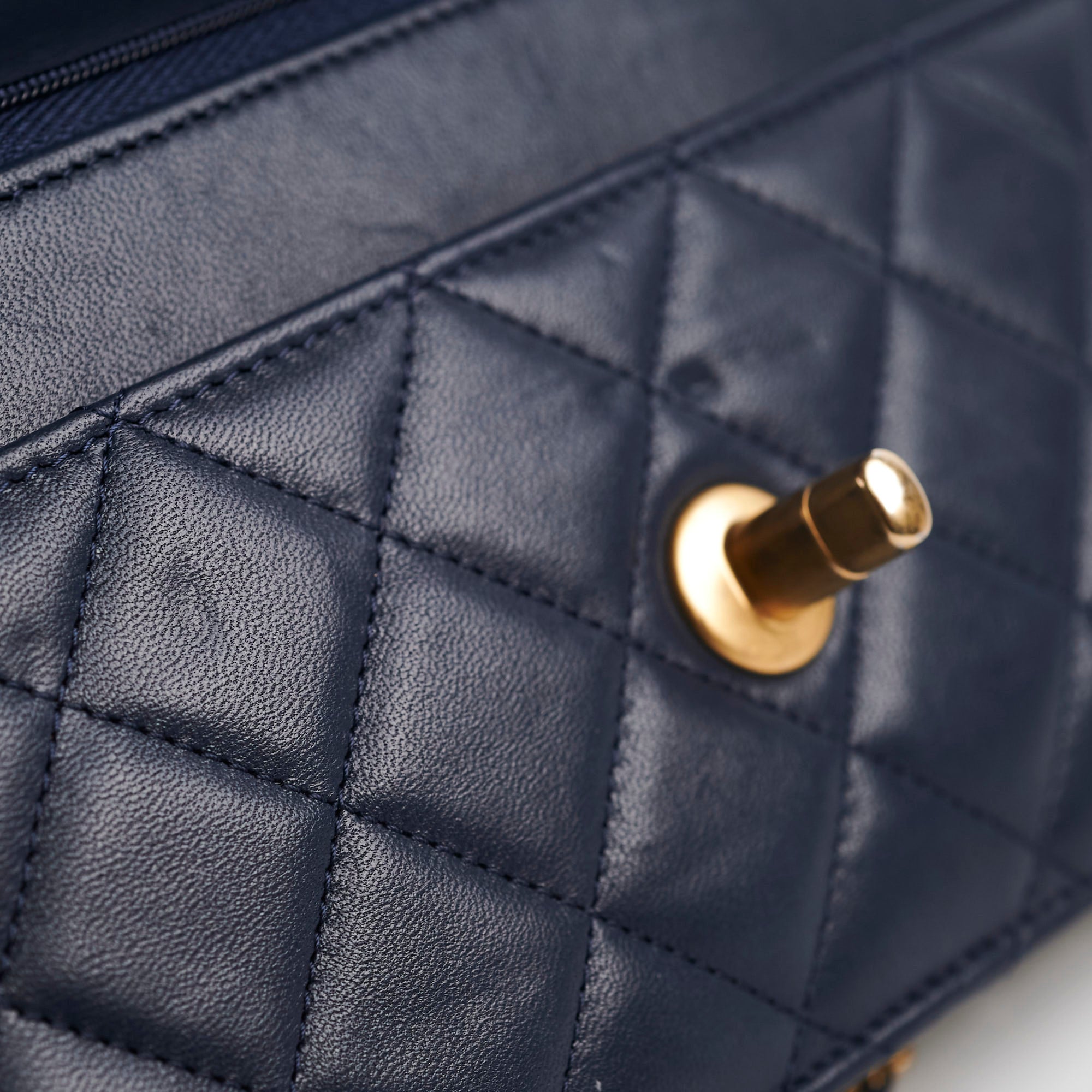 Chanel Seasonal Wallet On Chain Lambskin Navy Microchipped - Luxury Crossbody Bag for Women, Perfect for Parties, Date Nights & Special Occasions