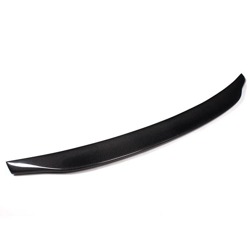 2009-2012 Audi A4 B8 / A4 Quattro / S4 Type A Rear Spoiler - Genuine Carbon Fiber (CF) - Enhances Aerodynamics & Sporty Look for Street Racing & Car Shows