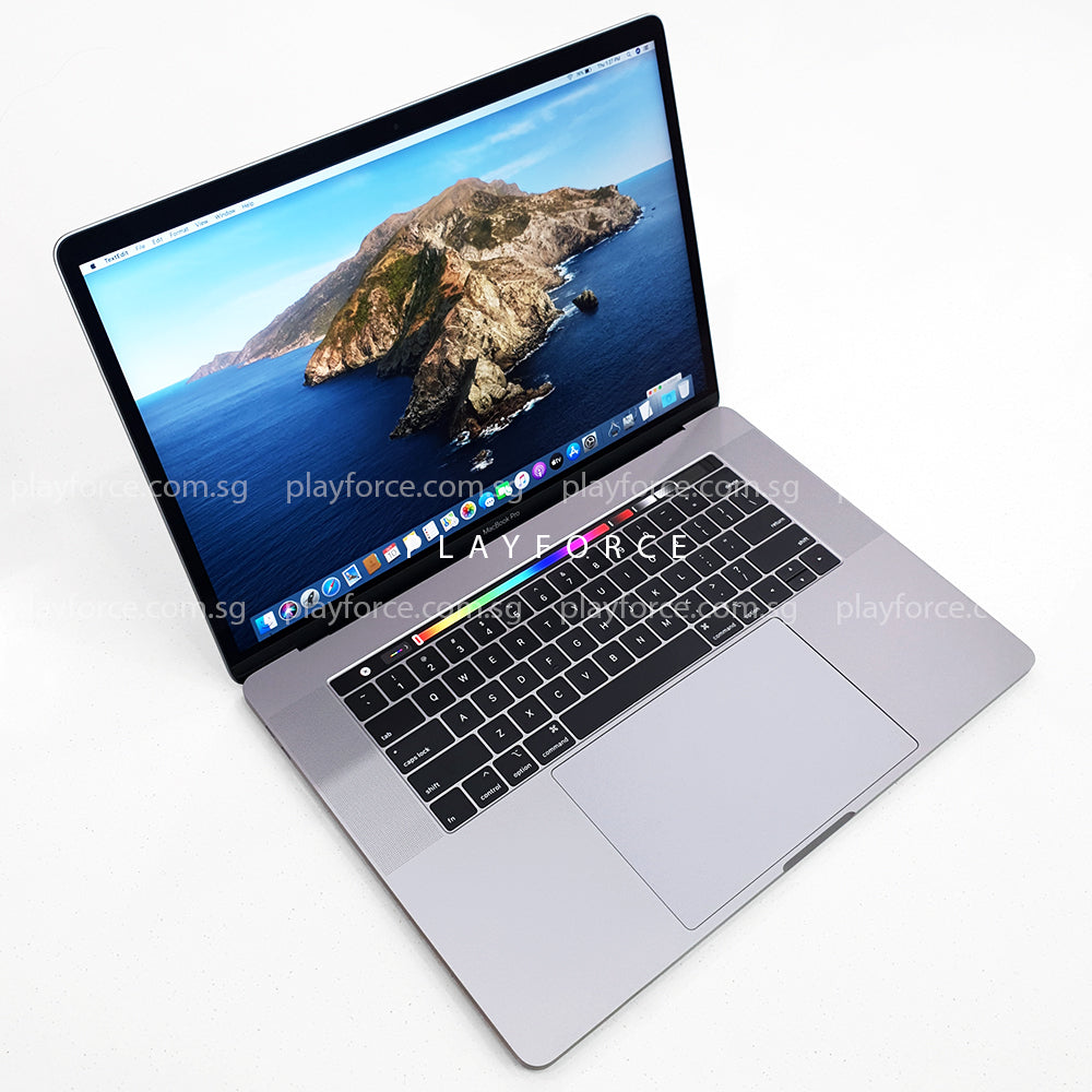 Apple MacBook Pro 15-inch (2017) - Intel Core i7, 16GB RAM, 256GB SSD, Touch Bar, Space Gray - Premium Laptop for Professionals, Students & Creatives - Perfect for Graphic Design, Video Editing & Business Productivity
