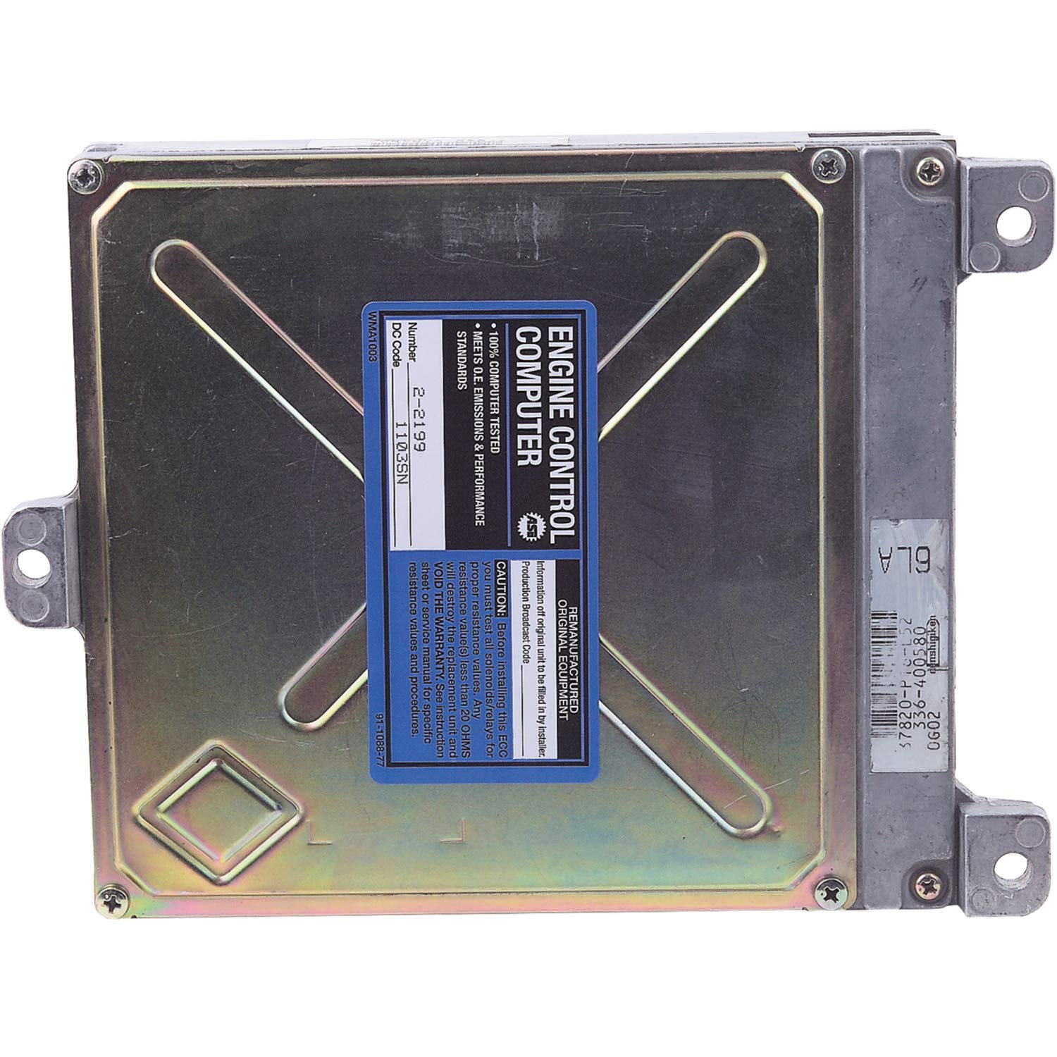 Cardone 72-2199 Remanufactured Import Computer - High Performance Engine Control Module for Smooth Driving | Perfect for Honda, Toyota & Nissan Vehicles | Ideal for Engine Repair & Performance Upgrades