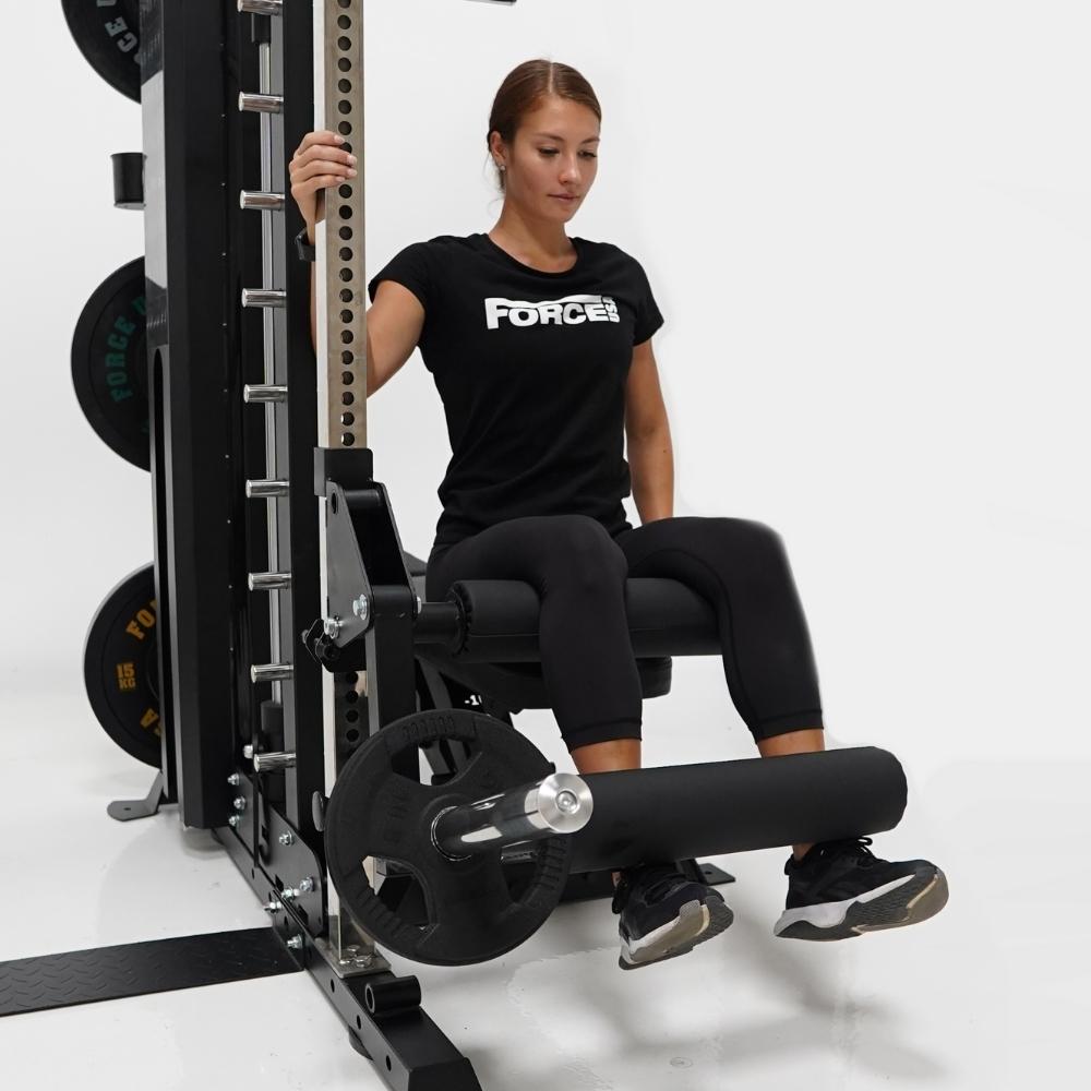 Force USA Leg Extension and Curl Attachment Machine - Home Gym Strength Training Equipment for Thigh & Hamstring Workouts - Perfect for Home Fitness & Commercial Gyms