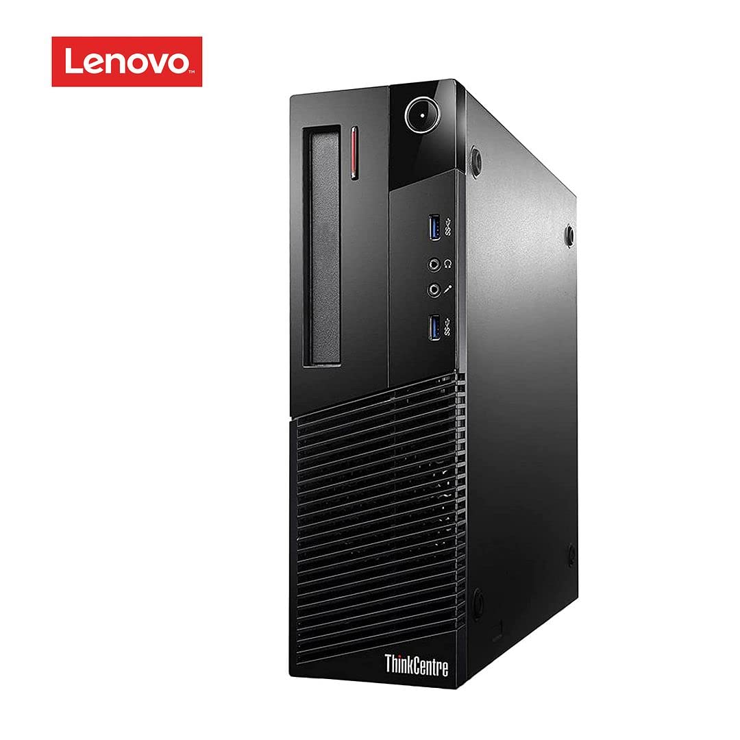 Renewed Lenovo ThinkCentre SFF Desktop Computer - Intel Core i7 up to 3.9GHz, 16GB RAM, 1TB HDD, WiFi, Keyboard & Mouse, Windows 10 Pro | Perfect for Home Office, Business Workstations & Small Business Computing