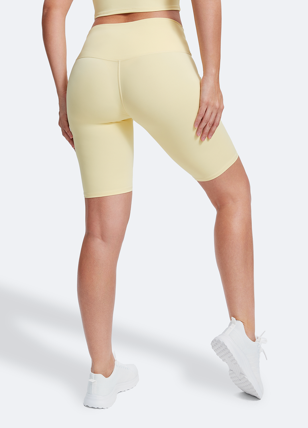 High-Waisted Sculpting Fit Pilates Shorts for Women - Breathable & Stretchy Workout Shorts for Yoga, Gym, and Home Fitness