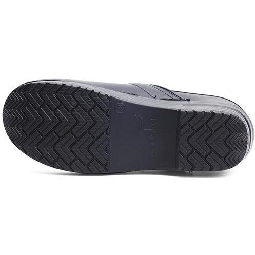 DANSKO Professional Black Leather Clogs for Women - Comfortable Slip-Resistant Work Shoes for Nurses, Chefs & Healthcare Workers