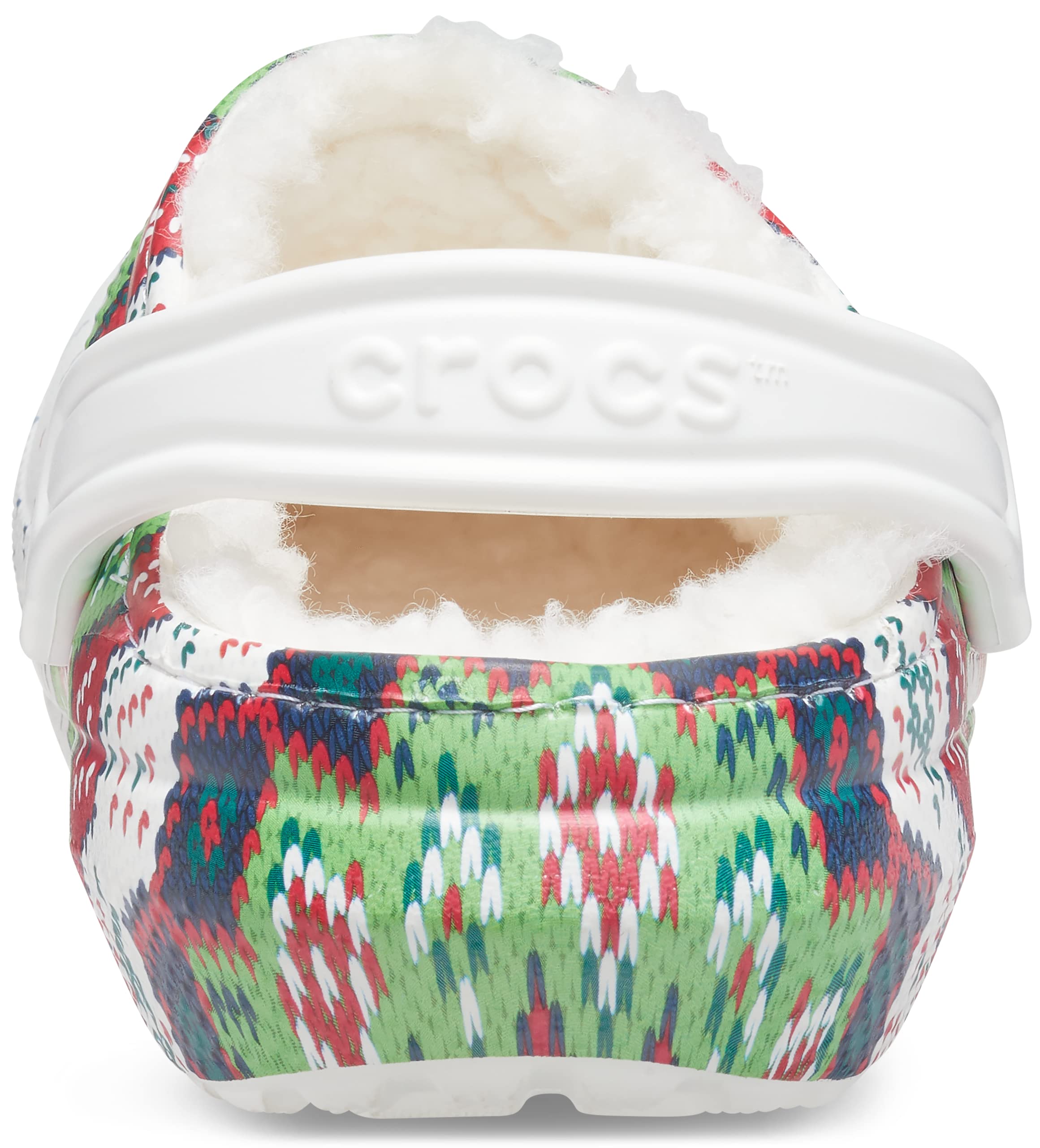 Crocs Unisex-Adult Classic Lined Holiday Charm Clog - Comfortable Slip-On Shoes for Men & Women - Perfect for Indoor, Outdoor, Casual Wear & Holiday Gifts