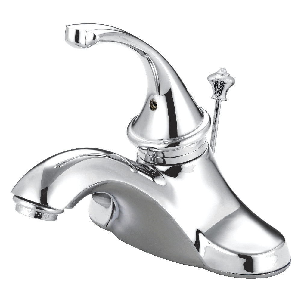 Kingston Brass KB3541GL 4-Inch Centerset Bathroom Faucet - Chrome Finish for Vanity Sink, Perfect for Modern Bathroom Renovation and Home Upgrade