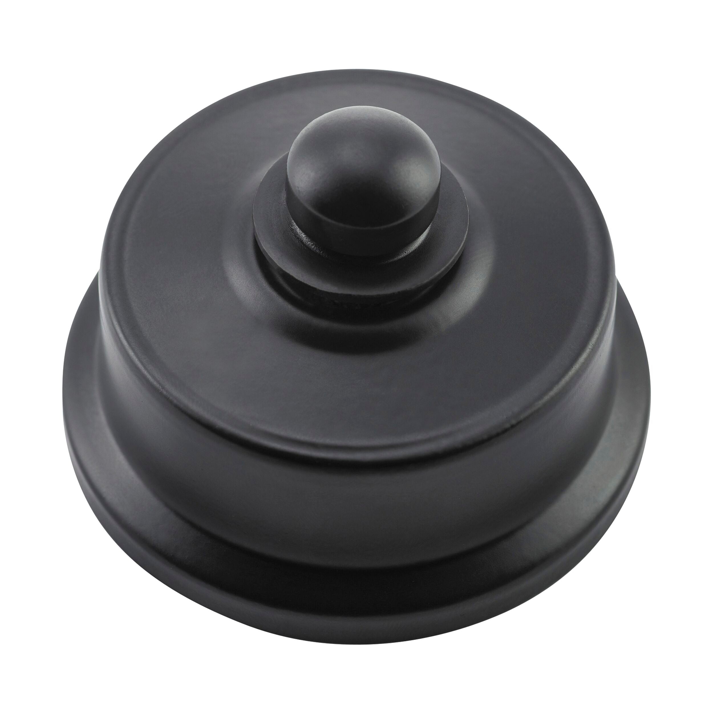 5321/250 LED Dimmer Switch 250T Federation Matte Black 62mm x 38mm - Perfect for Home Lighting Control and Smart Home Automation