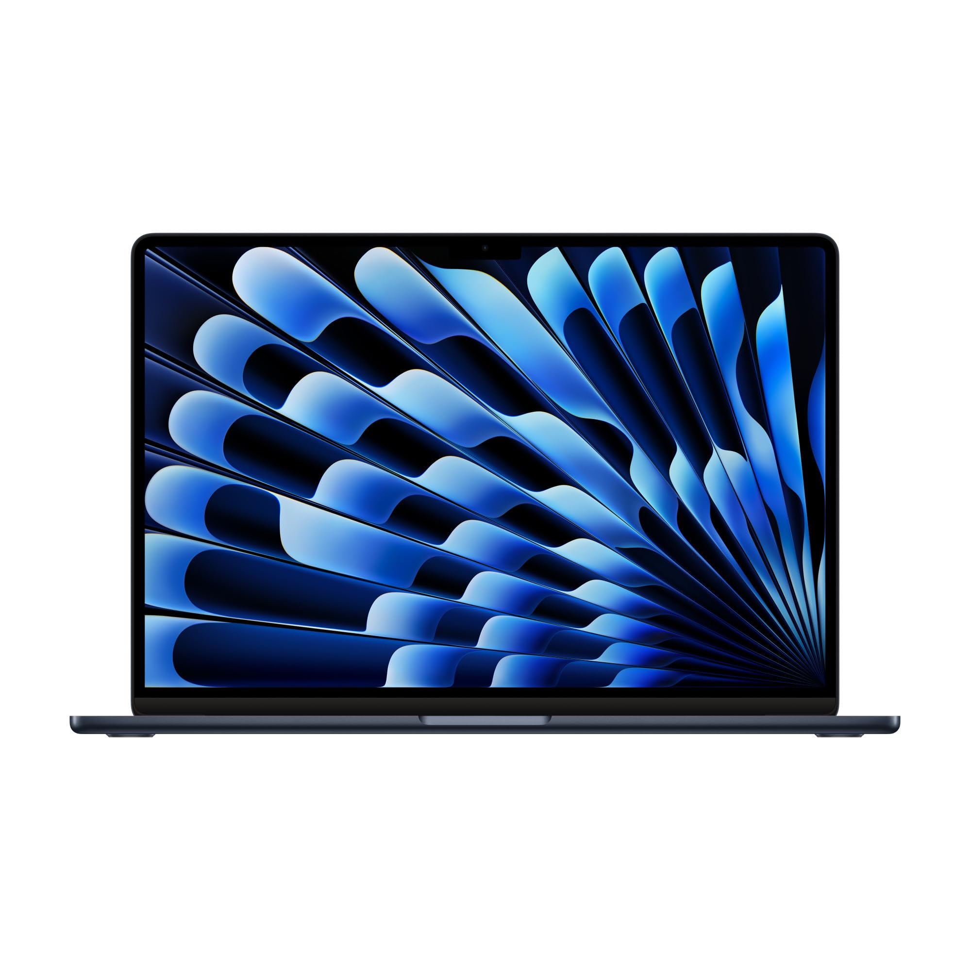 2023 Renewed Apple MacBook Air 15-inch Laptop with M2 Chip, 8GB RAM, 256GB SSD - Midnight Black | Lightweight & Powerful for Work, Study & Travel