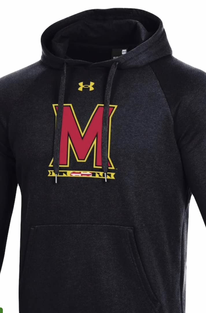 Under Armour Men's NCAA Fleece Hoodie - Comfortable & Stylish College Sports Pullover for Casual Wear, Gym & Outdoor Activities