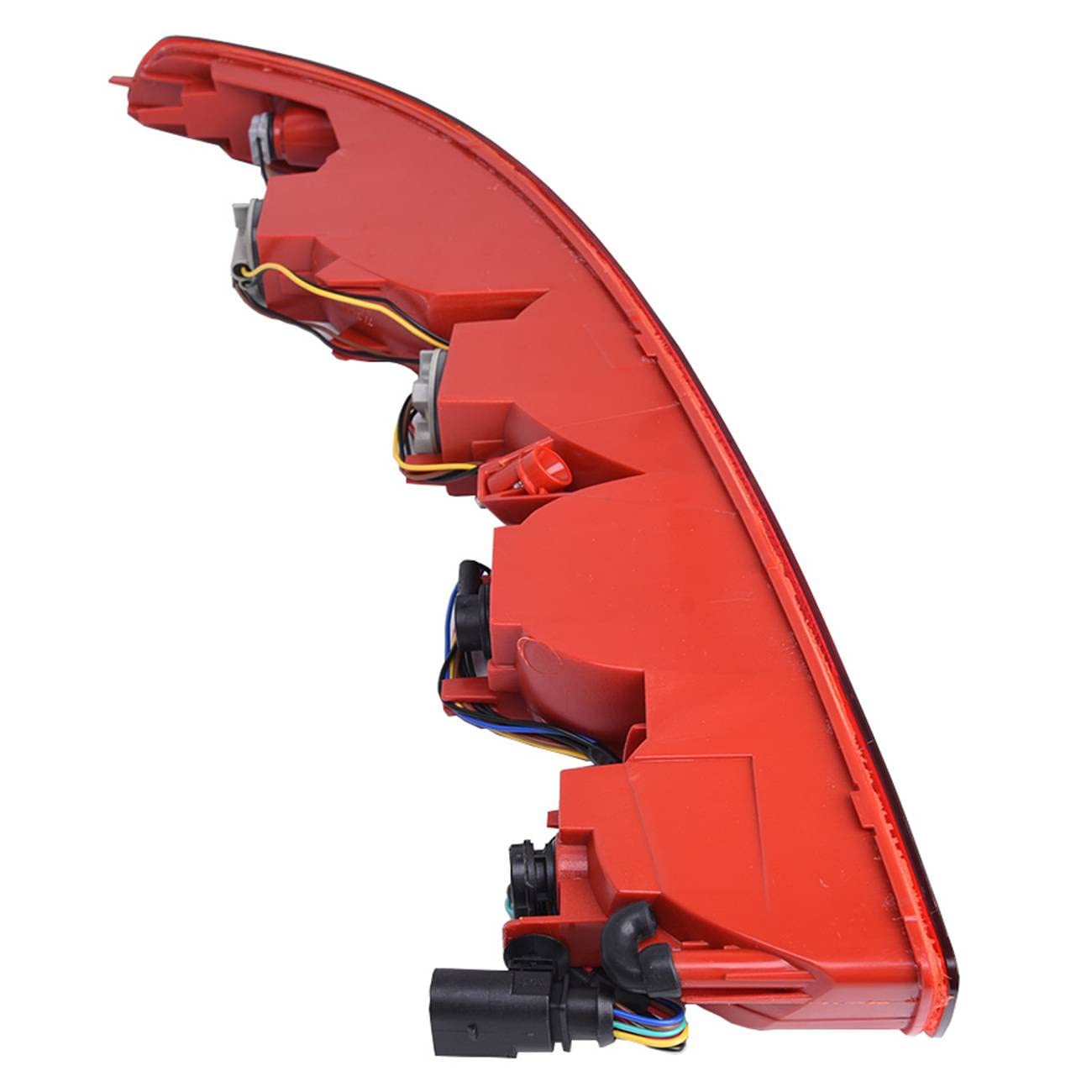 1x Five-Hole Backup Bumper Reverse Taillight Rear Left Lower - Compatible with VW Audi 4L0945095A - Perfect for Parking & Night Driving Safety