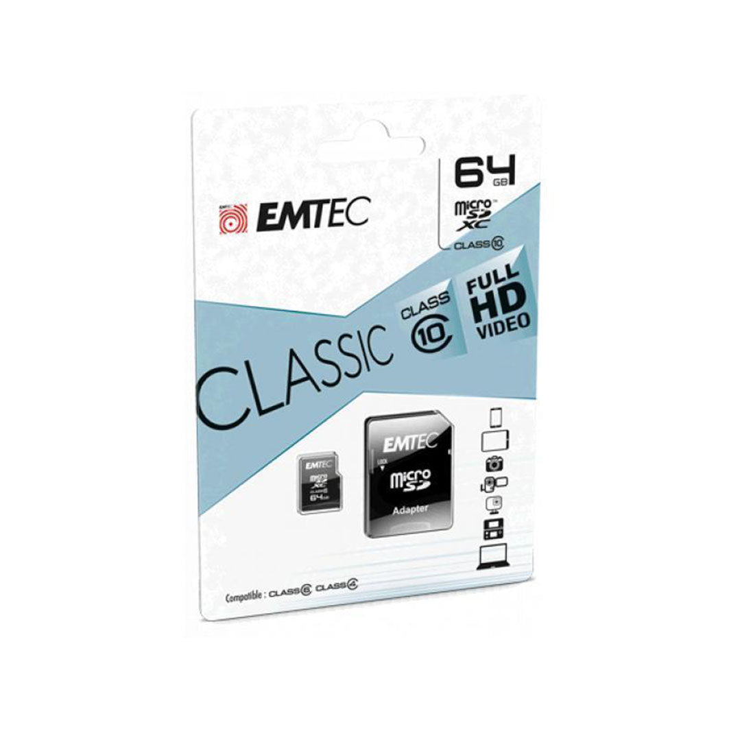 64GB Micro SD Card with Adapter - High Speed Memory Card for Smartphones, Cameras, Drones - Perfect for 4K Video Recording & Extra Storage