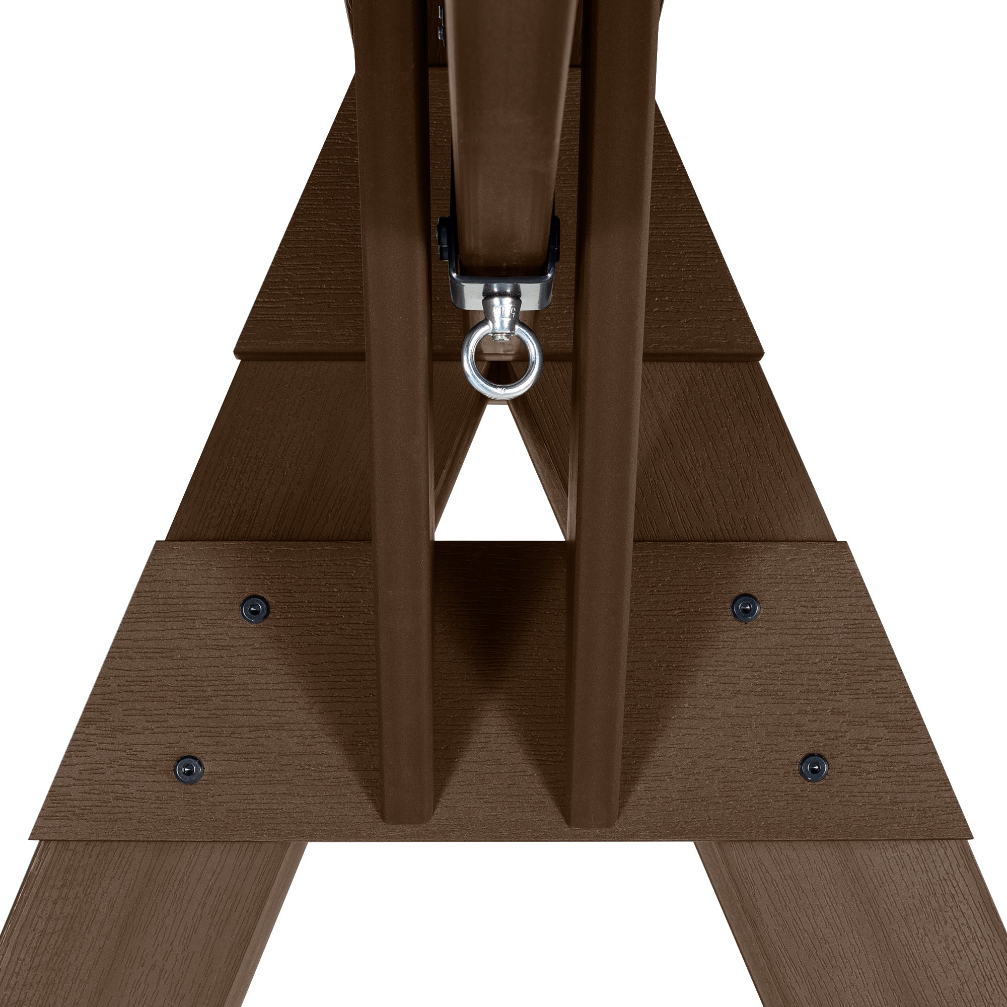 Heavy Duty A-Frame Porch Swing Stand - Outdoor Patio Hanging Chair Support for Garden, Backyard, Deck - Weather-Resistant Steel Frame with Easy Assembly (Perfect for Relaxing & Lounging)
