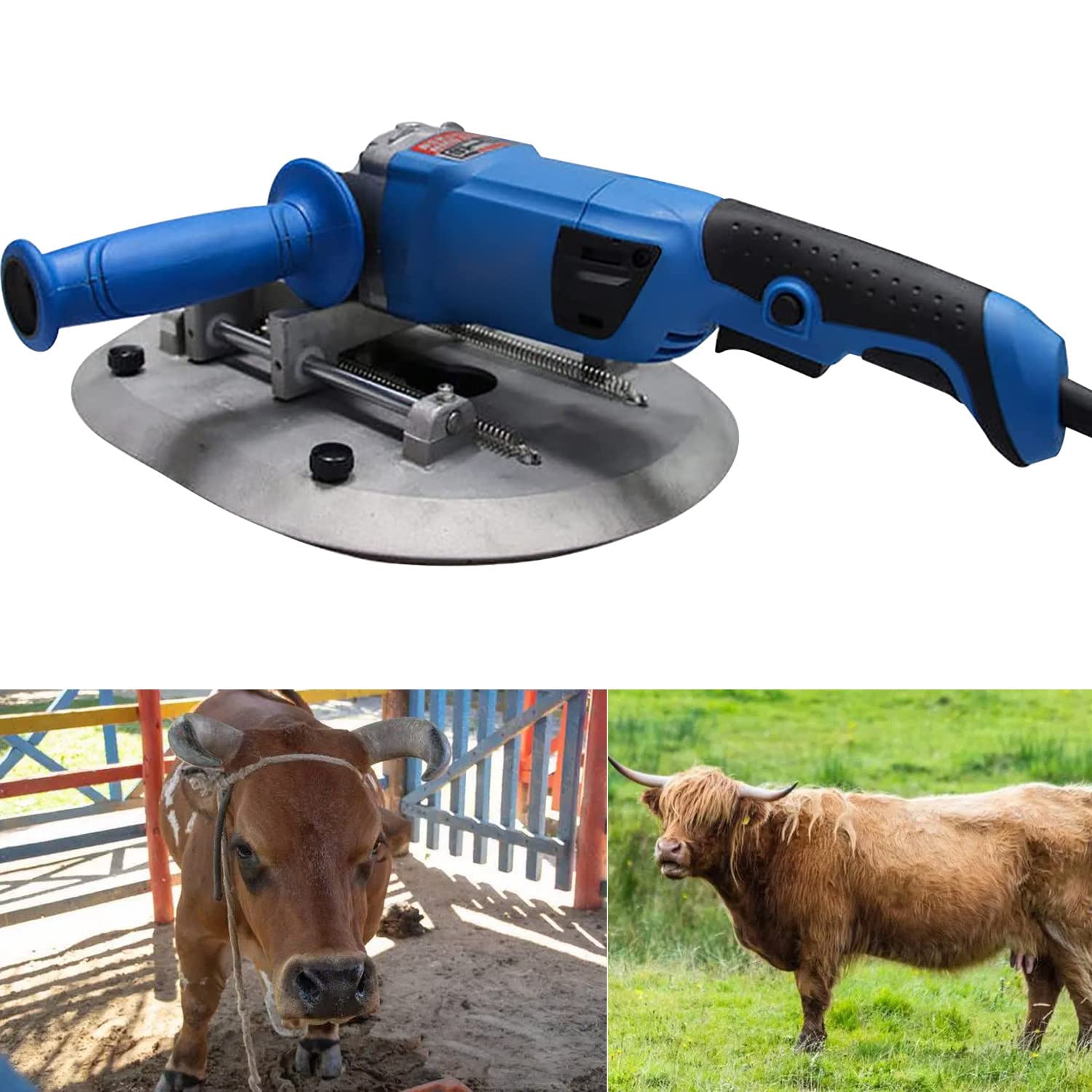 Electric Cattle Dehorner for Adult Cows & Sheep - Professional Horn Cutter Machine for Large Livestock - Safe & Efficient Horn Removal for Farms and Ranches