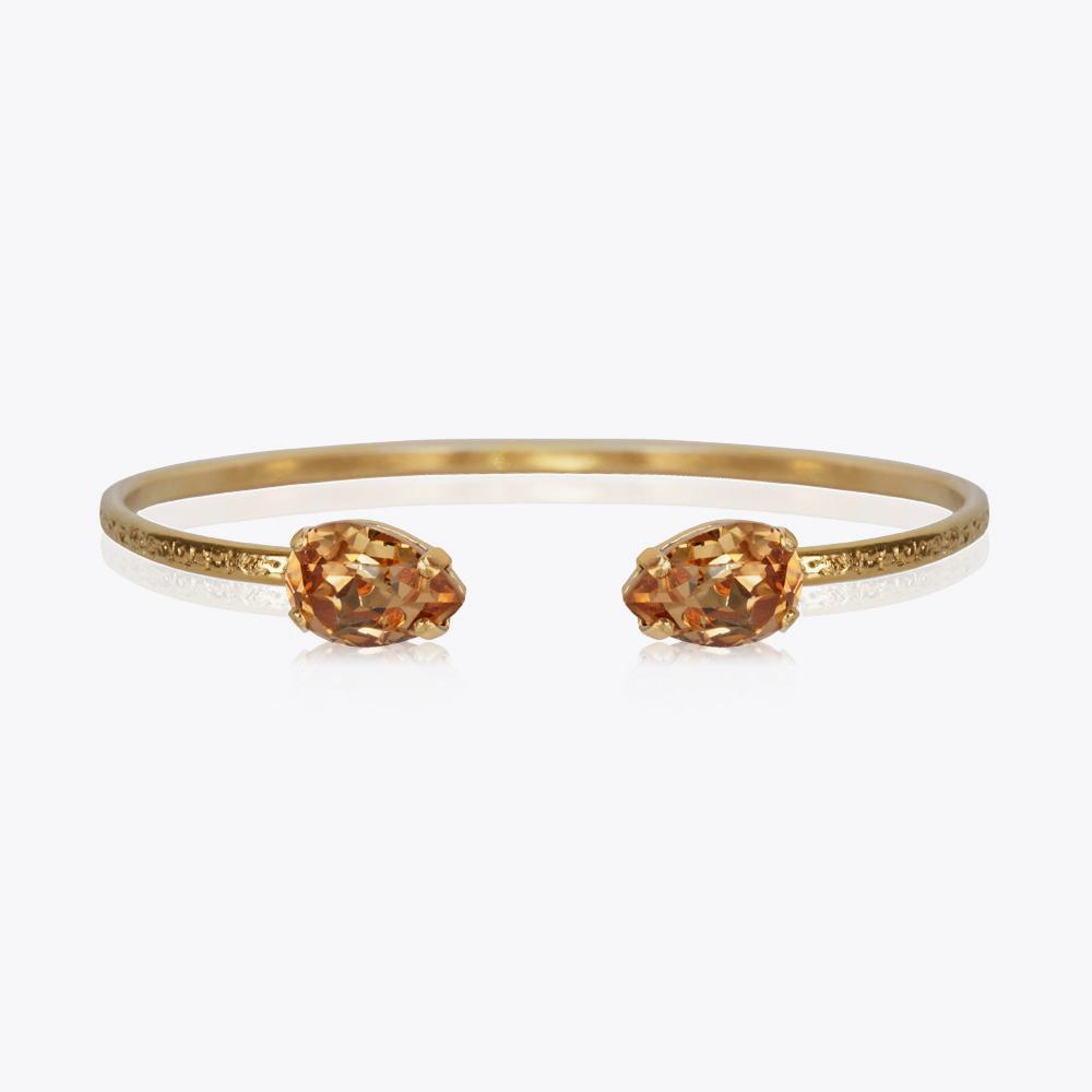 Petite Drop Bracelet with Light Colorado Topaz - Elegant Dainty Jewelry for Women | Perfect for Weddings, Parties & Everyday Wear