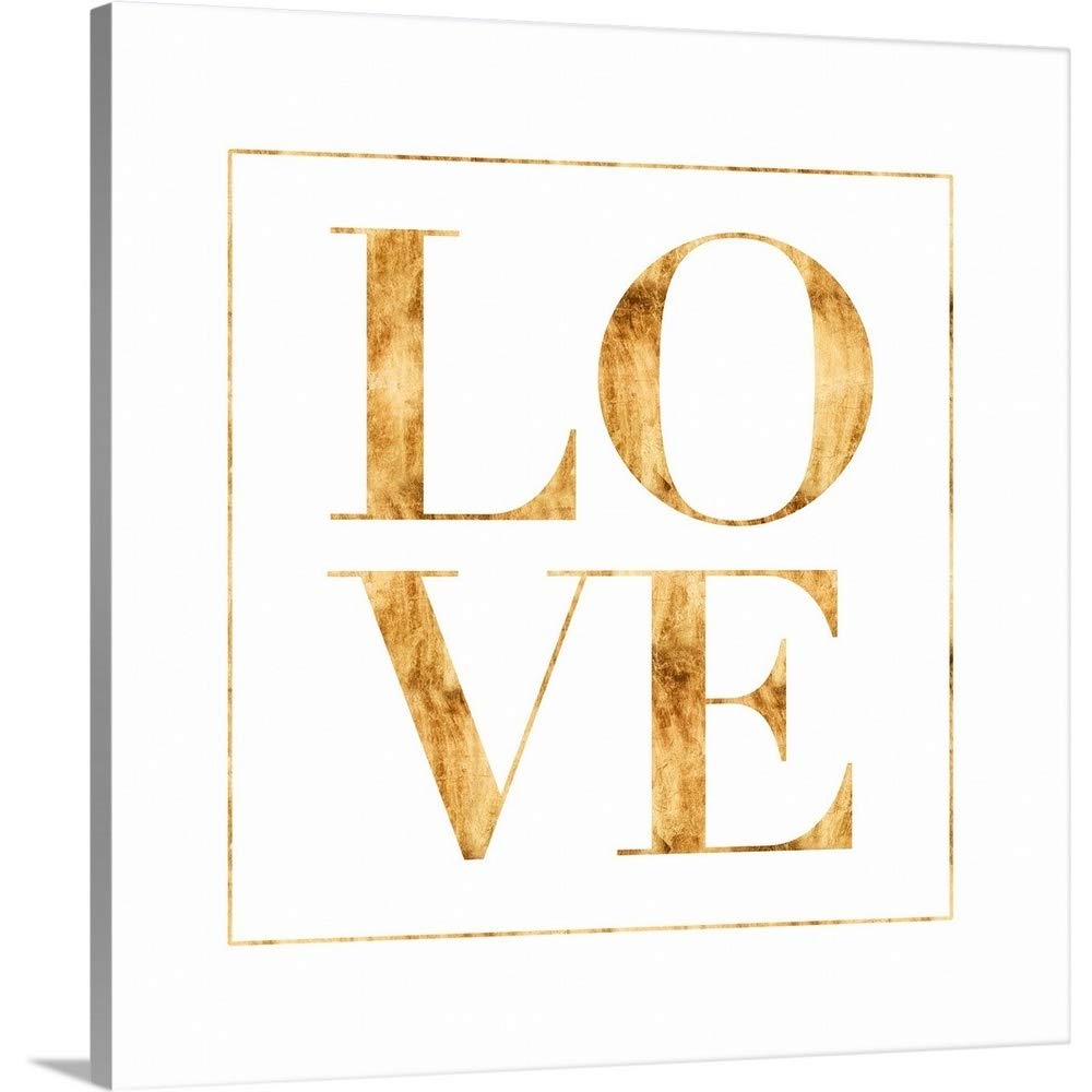 Home Love II Canvas Wall Art Print - Modern Abstract Painting for Living Room, Bedroom & Office Decor | Perfect Gift Idea for Housewarming & Holidays