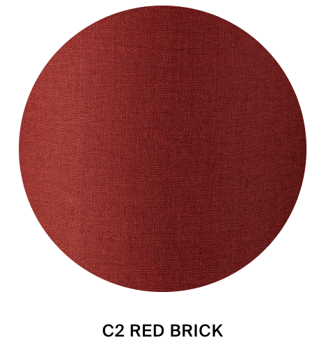 12.16.14 A-Line Tapered Lamp Shade in C2 Red Brick - Perfect for Table Lamps, Floor Lamps & Home Decor Lighting