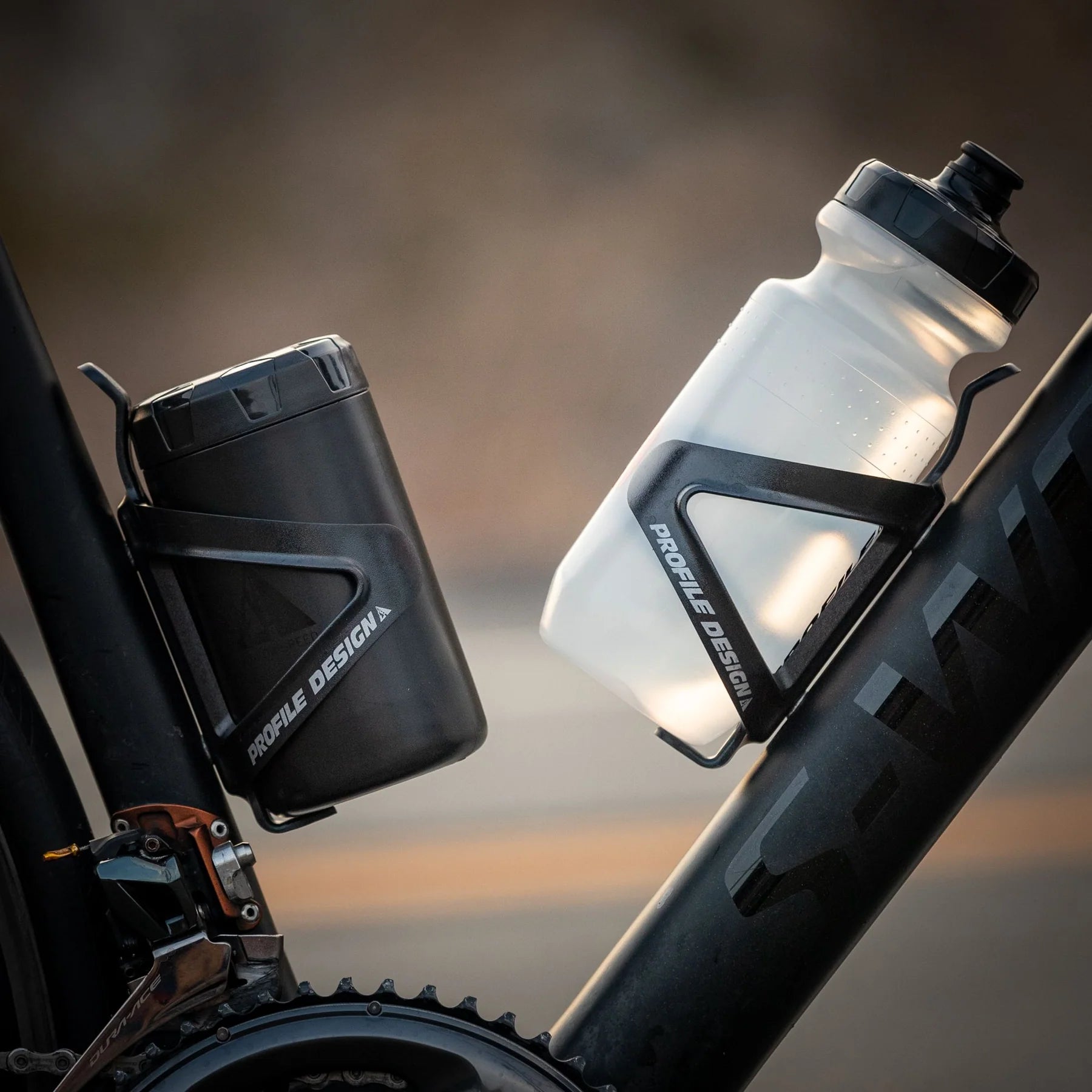Profile Design Water Bottle Storage II - Bike Water Bottle Holder for Cycling, Running & Outdoor Sports - Durable Bicycle Accessory for Road & Mountain Bikes