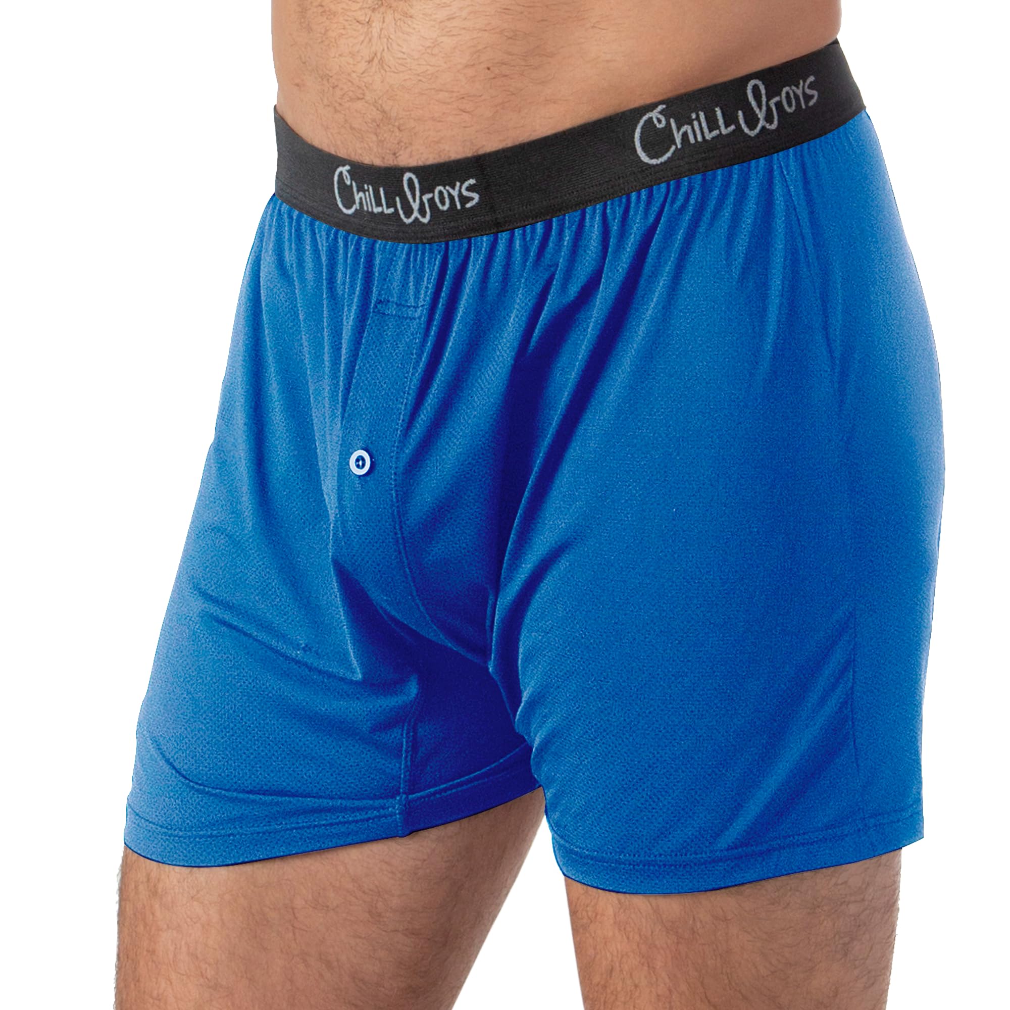 Chill Boys Performance Boxer Shorts for Men - Ultra Soft, Breathable & Anti-Chafing Underwear with Tagless Design | Perfect for Workout, Sports & Everyday Comfort