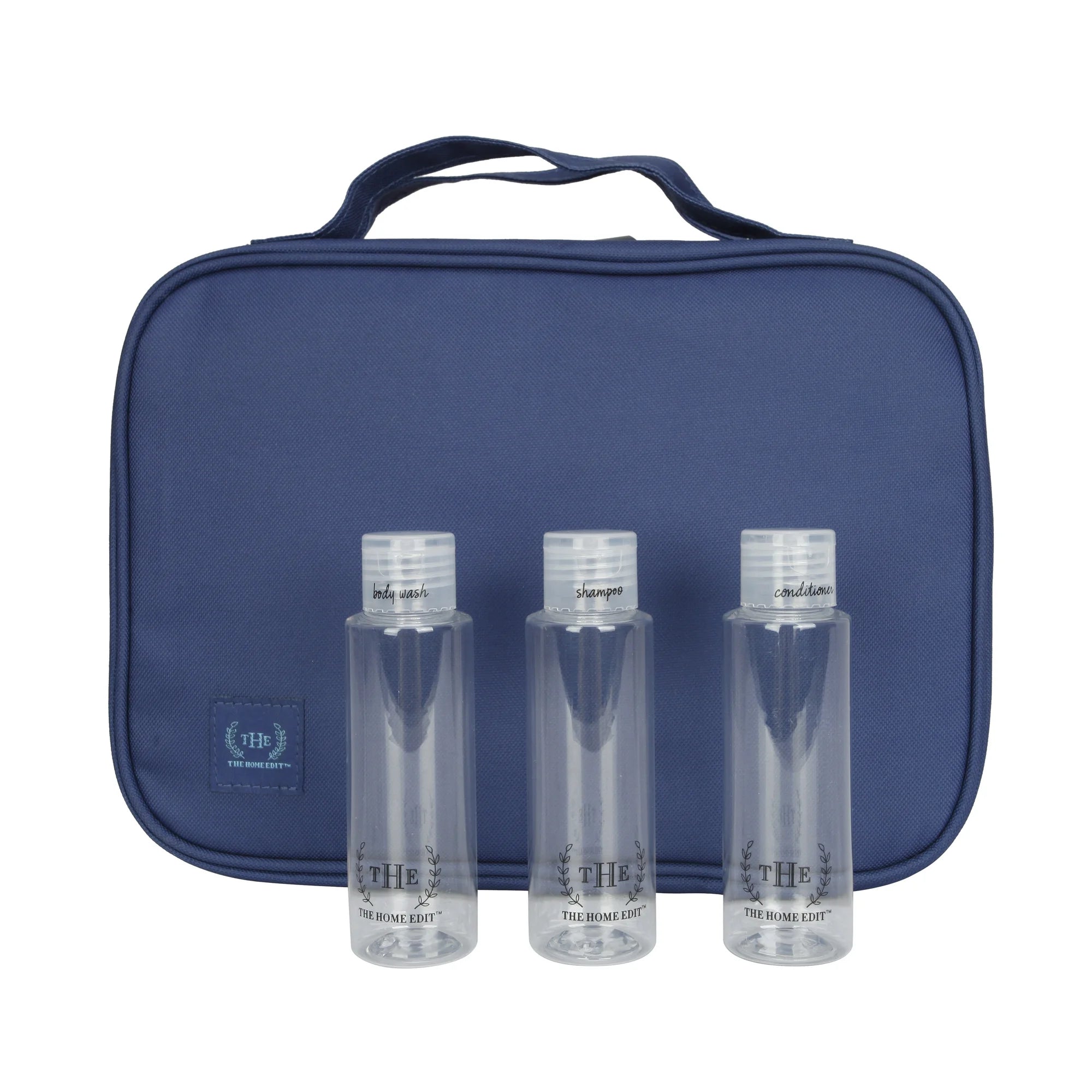 The Home Edit Hanging Toiletry Bag - Waterproof Travel Cosmetic Organizer with Multiple Pockets for Toiletries, Makeup & Essentials - Perfect for Travel, Camping & Gym Use