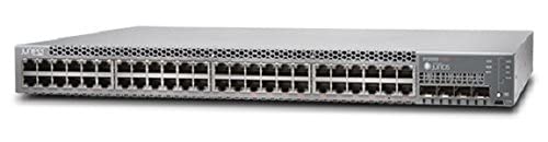 Refurbished Juniper Networks EX2300-48P 48-Port PoE Gigabit Ethernet Switch | 370W Power | Layer 2/3 Managed | Ideal for Small Business Networks, Office IT Infrastructure & Smart Home Deployment