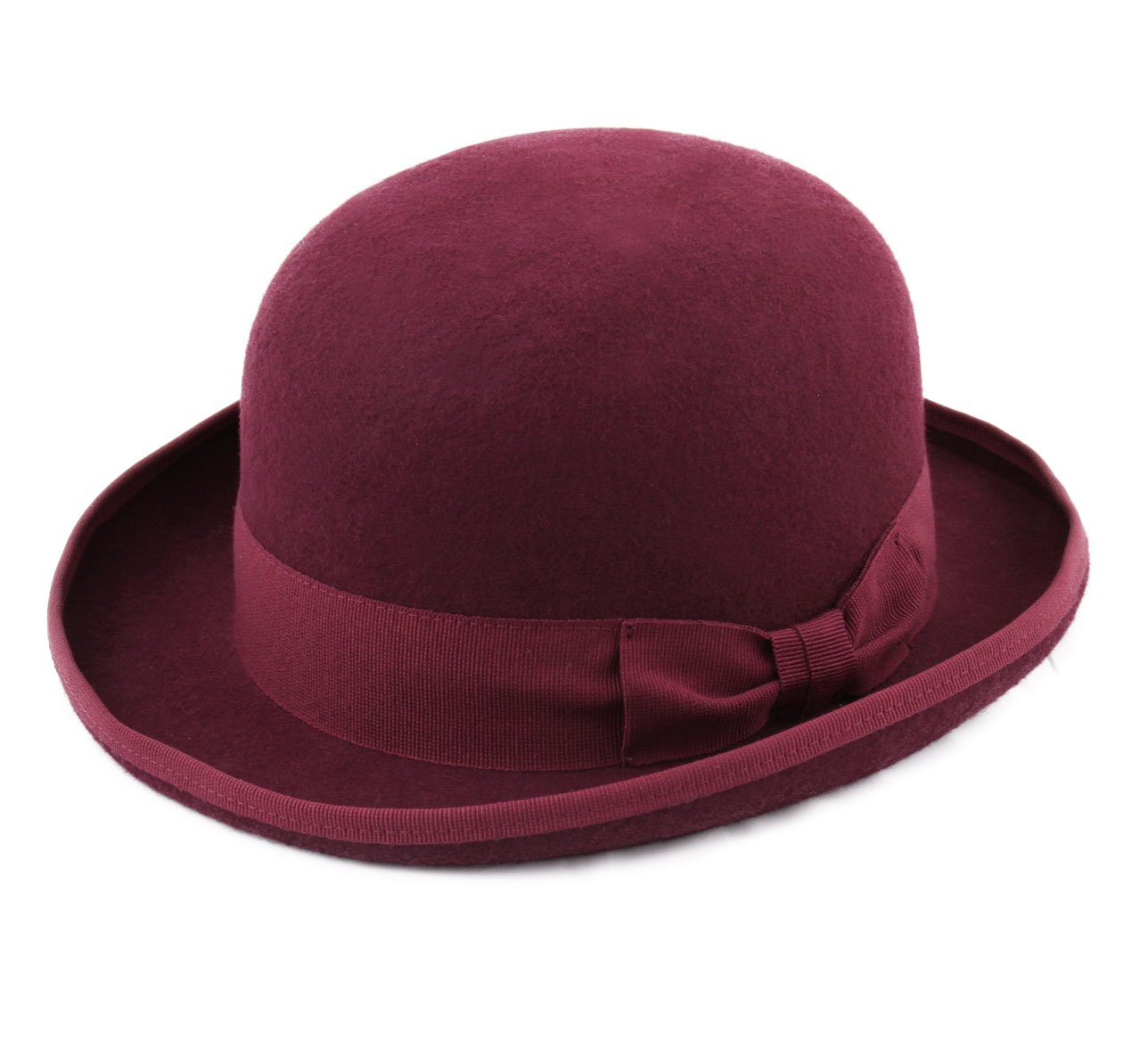 Classic Italian Devyn Wool Felt Bowler Hat for Men & Women | Vintage Style Fedora for Formal Events, Weddings & Fashion