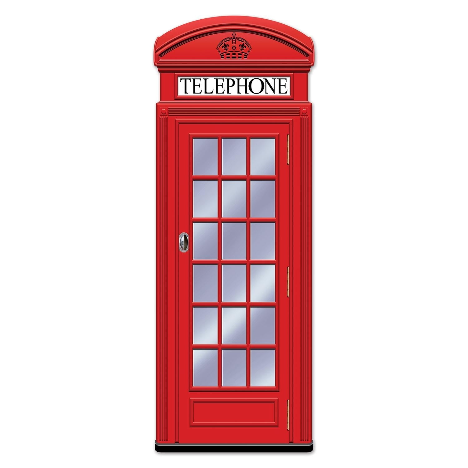 12 Pack Beistle Jointed Phone Box Wall Decorations - Fun Party Supplies for Halloween, Christmas & Birthday Celebrations - Perfect for Home, Office & Event Decor