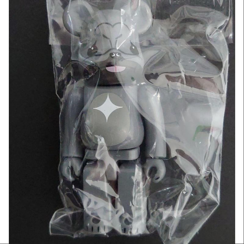 Bearbrick Series 34 SUPER Secret Pug Dog Grey 100% Authentic Collectible Figure - Perfect for Anime Fans, Toy Collectors & Home Decor Display