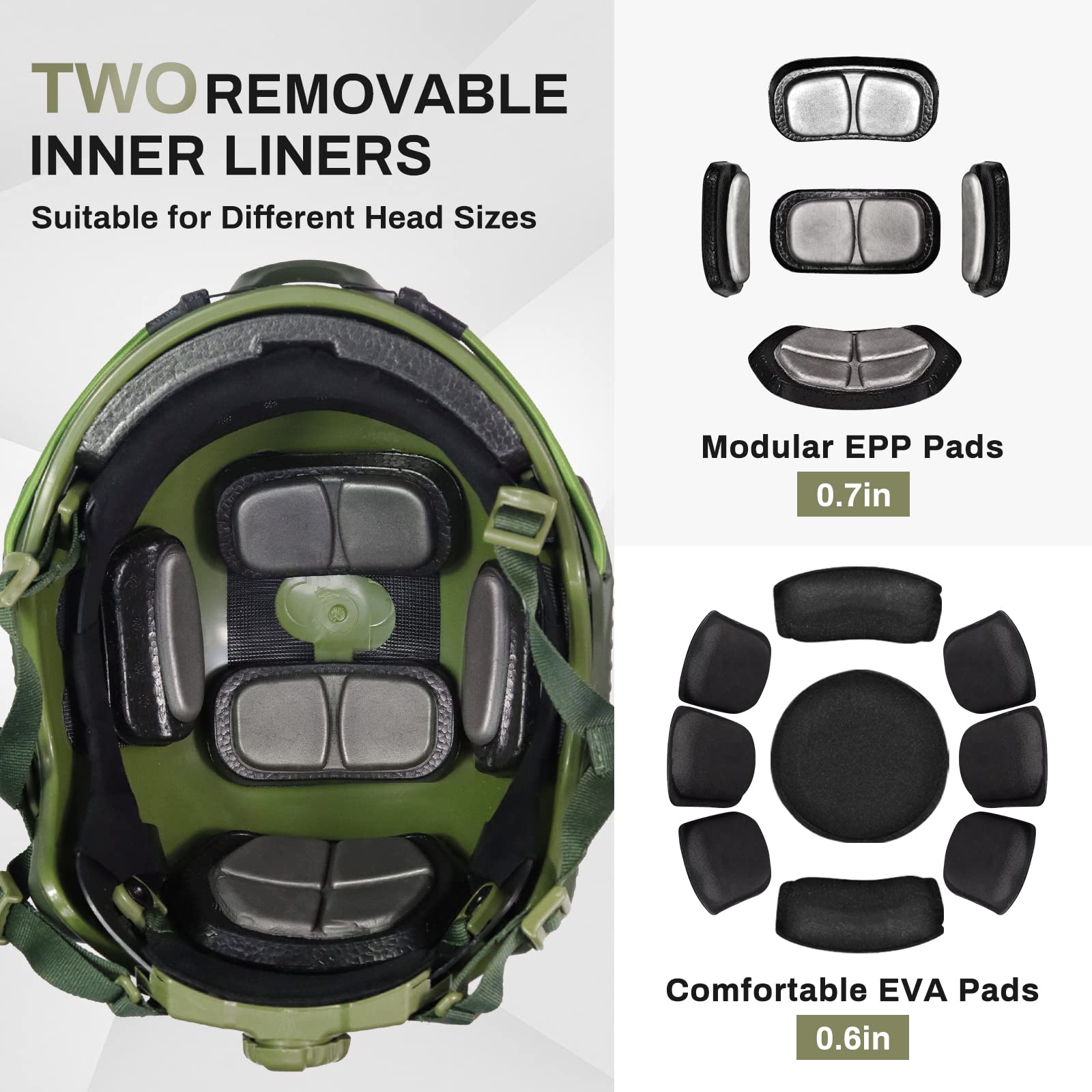 TacSnake Tactical Airsoft Paintball Helmet - Fast PJ Style Military Helmet with NVG Mount & Protective Cover | Perfect for Airsoft, Paintball, Military Training & Outdoor Tactical Operations